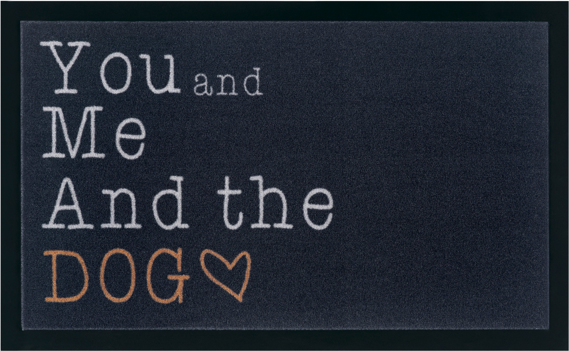 Image of my home Fussmatte »Dog«, rechteckig, 5 mm Höhe, In- und Outdoor geeignet, Rutschfest, Waschbar, Dog, mit Spruch, Robust, Pflegeleicht, Eingang bei Ackermann Versand Schweiz