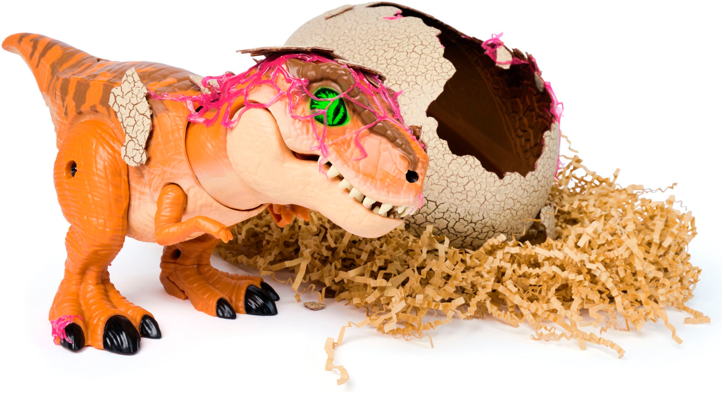 Spin Master Personnage de jeu »Primal Hatch - Interaktiver T-Rex im Ei« mit Licht und Sound