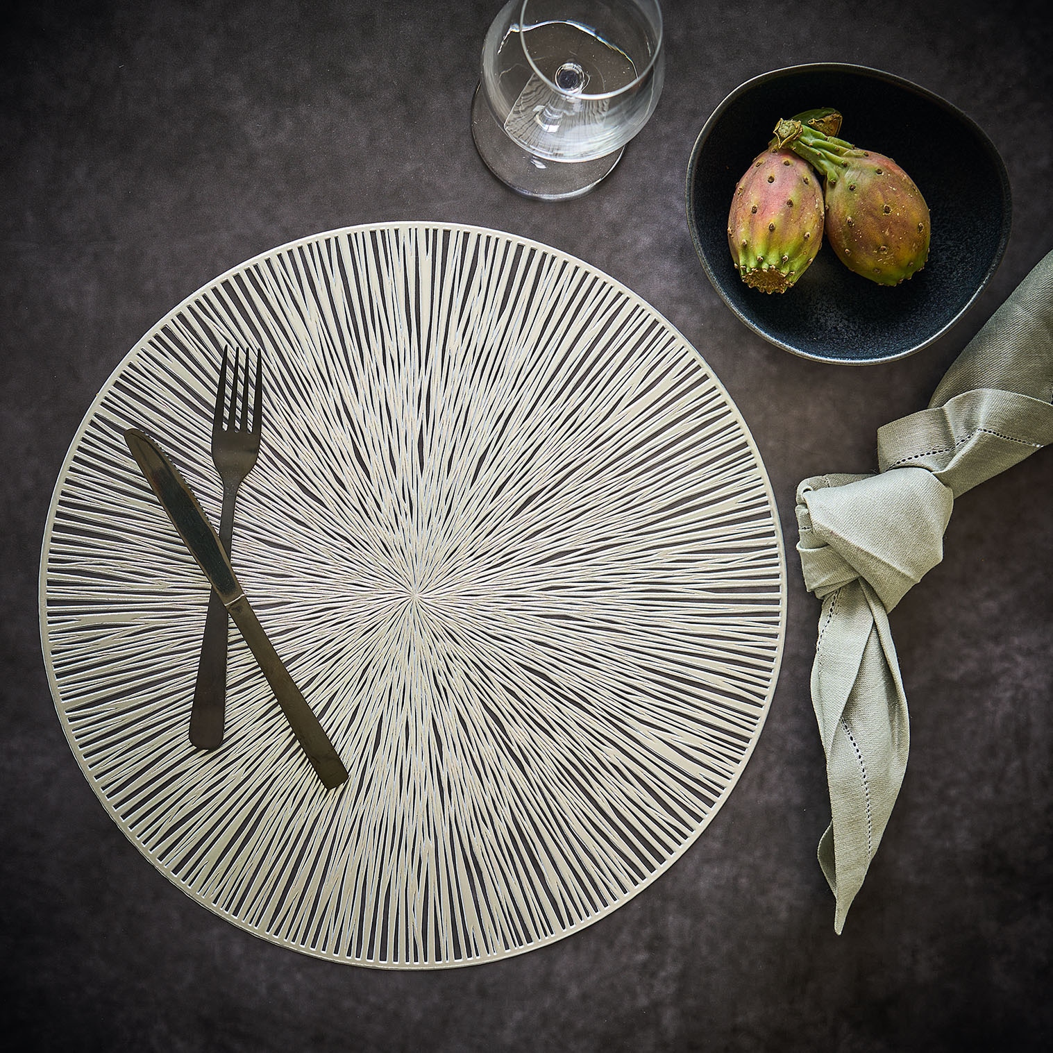 Zeller Present Set de table feierlichen Look