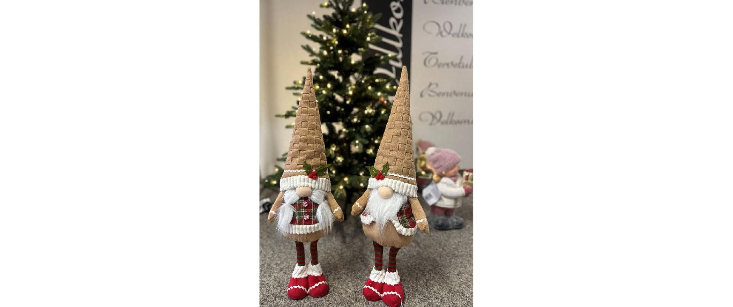   Weihnachtsfigur »Dameco Wichtel stehend 2 Stück«