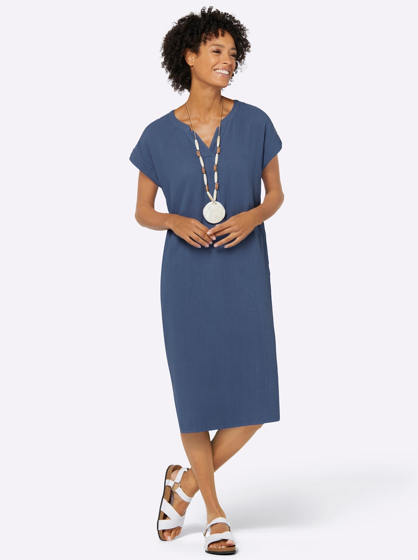 Casual Looks Sommerkleid "Kleid" Nahttasche