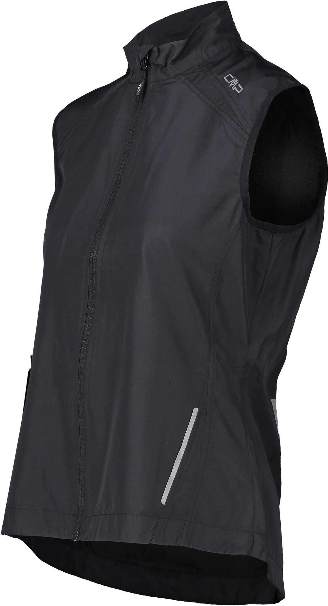 CMP Gilet fonctionnel mit reflektierenden Details, sportlicher Stil