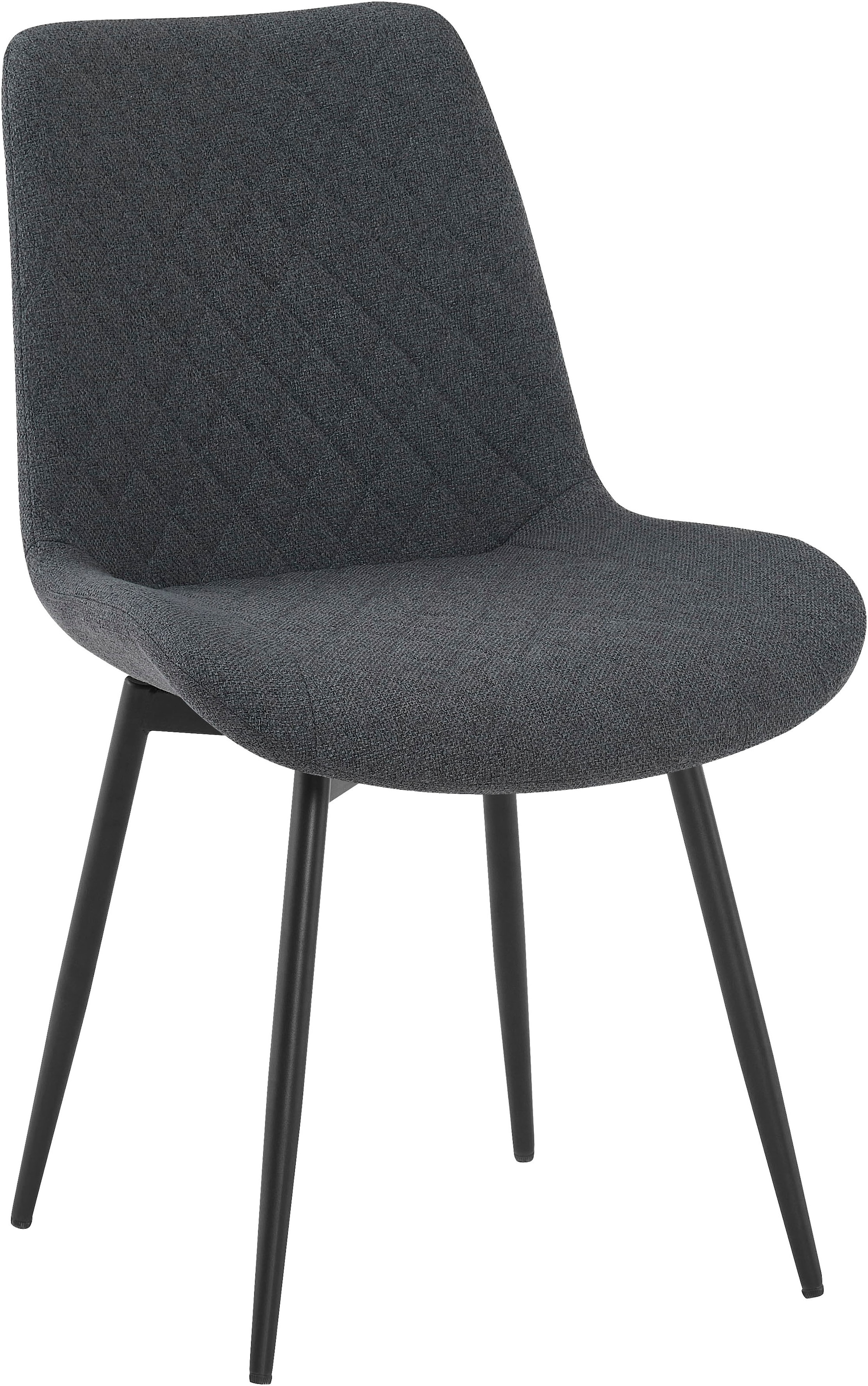 GOODproduct Ensemble de salle à manger »Juniper, Set, 5-tlg.« Ensemble, 5 tlg. Table 140x80 cm en imitation céramique sinterisée avec 4 chaises, pivotante à 360°