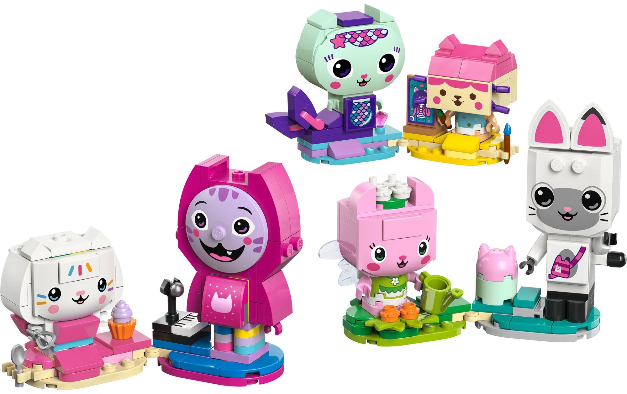 LEGO® Konstruktionsspielsteine »Gabby's Dollhouse Gabbys Katzenfreunde 11215«