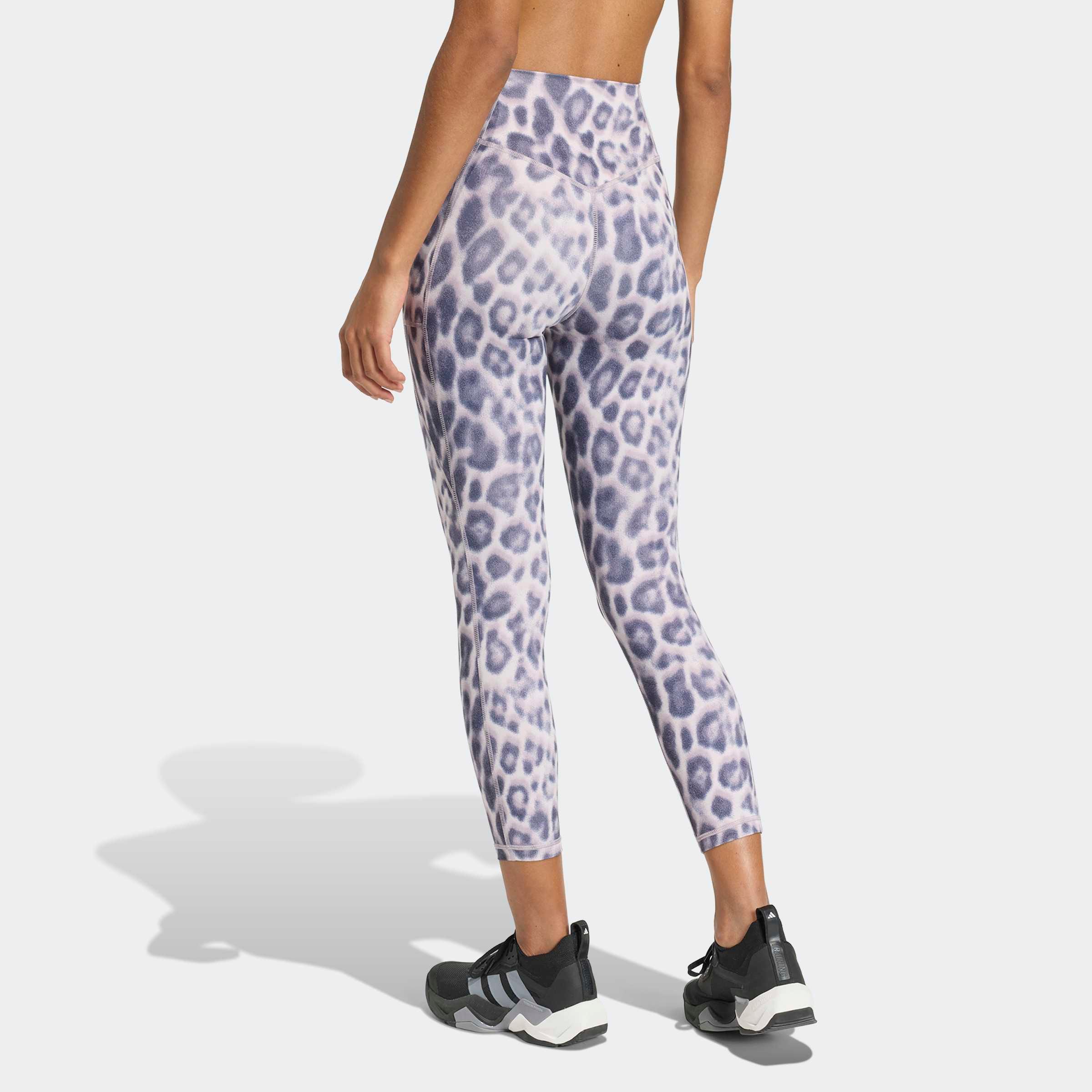 adidas Performance Caleçon d'entraînement »OPTIME ESSENTIALS WORKOUT LEOPARD 7/8 LEGGINGS«