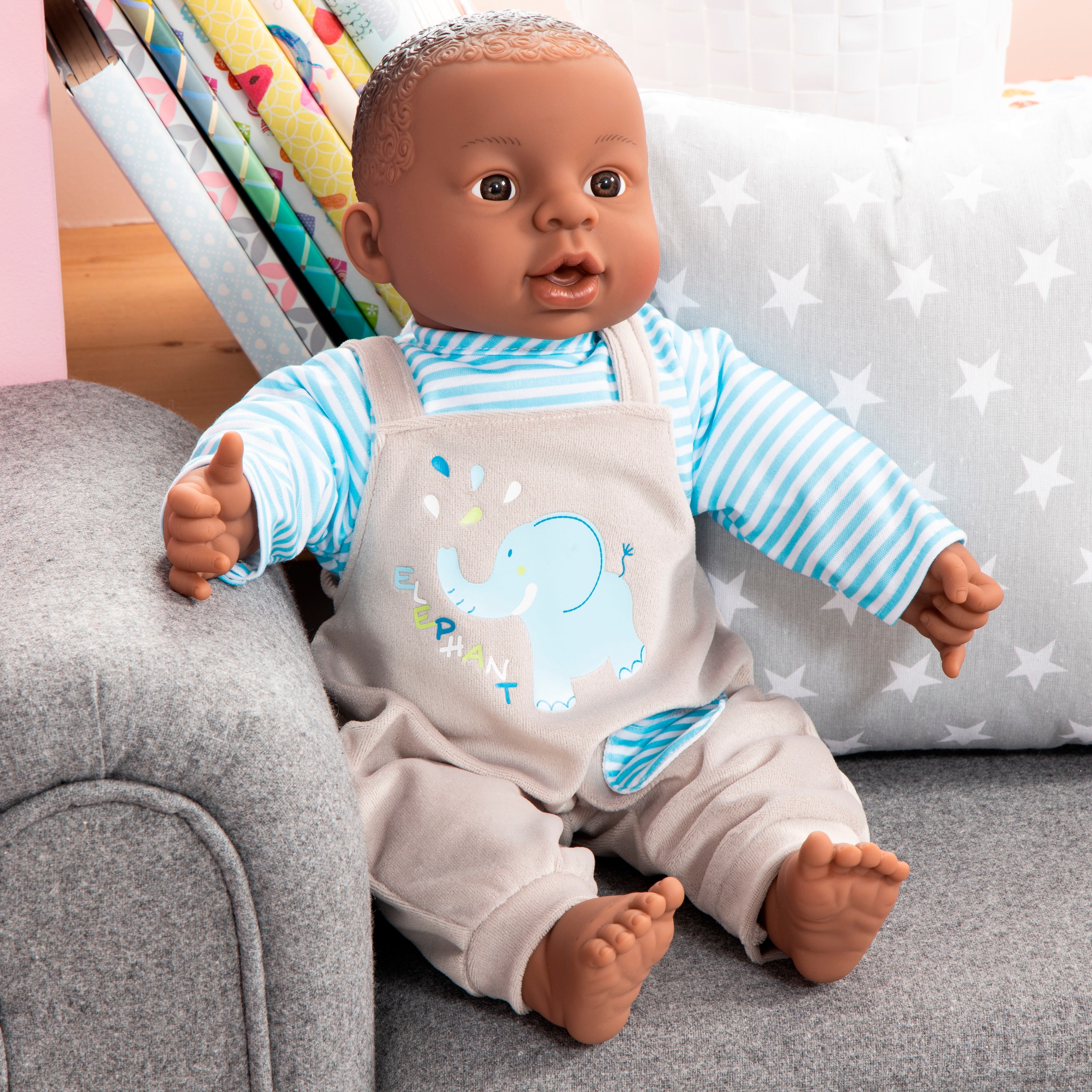 Bayer Babypuppe »Interactive Baby Boy, 40 cm«