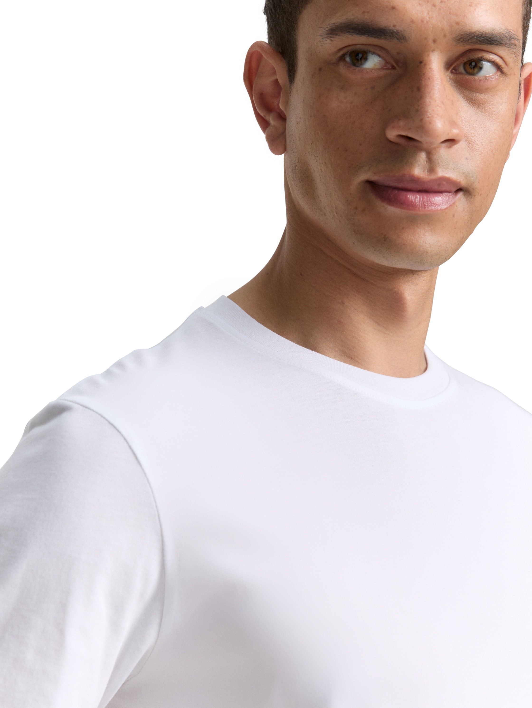 TOM TAILOR T-Shirt, (Packung, 2 tlg.)