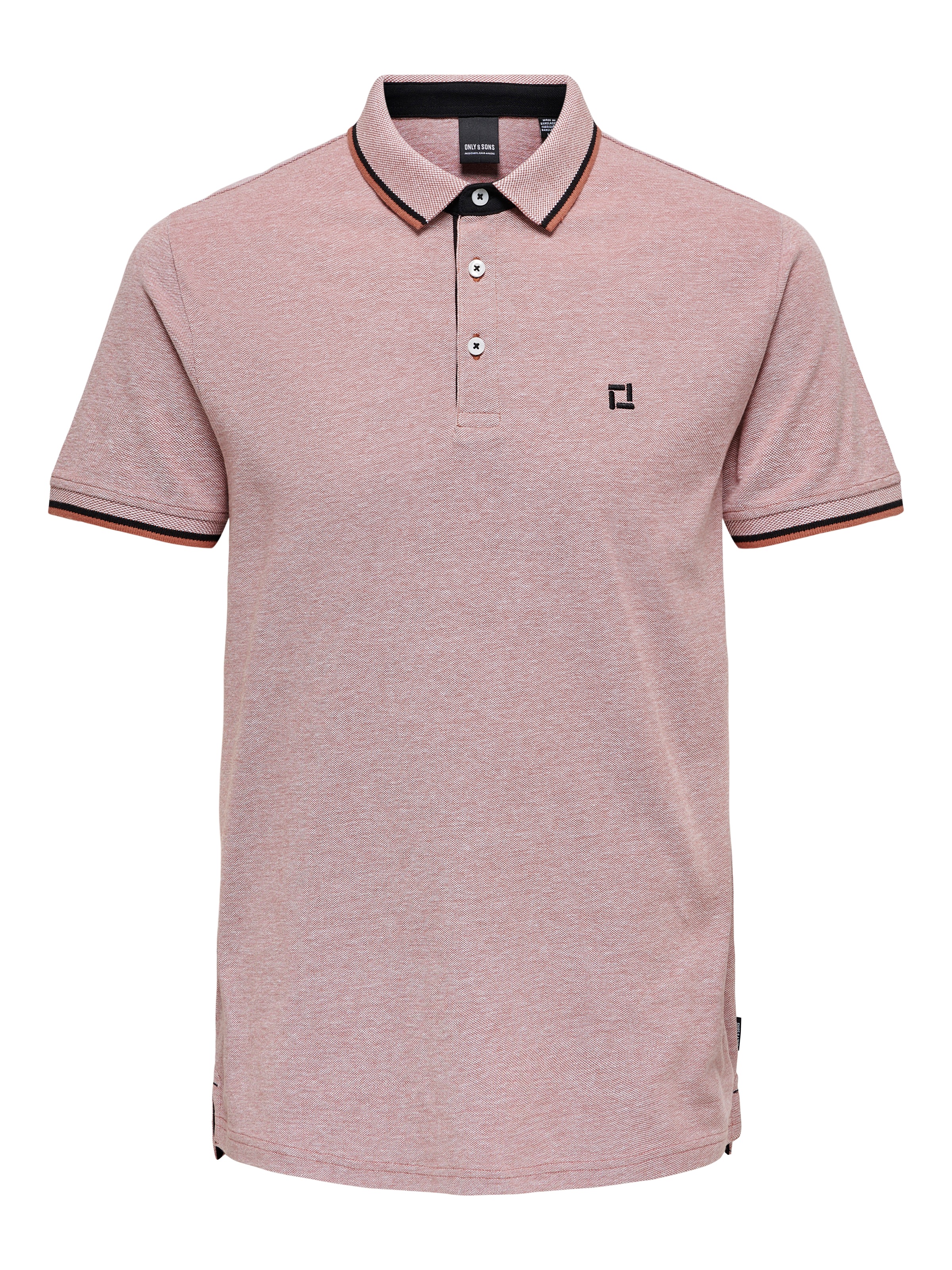 ONLY & SONS Polo »ONSFLETCHER SLIM SS POLO NOOS« Coton, coupe normale