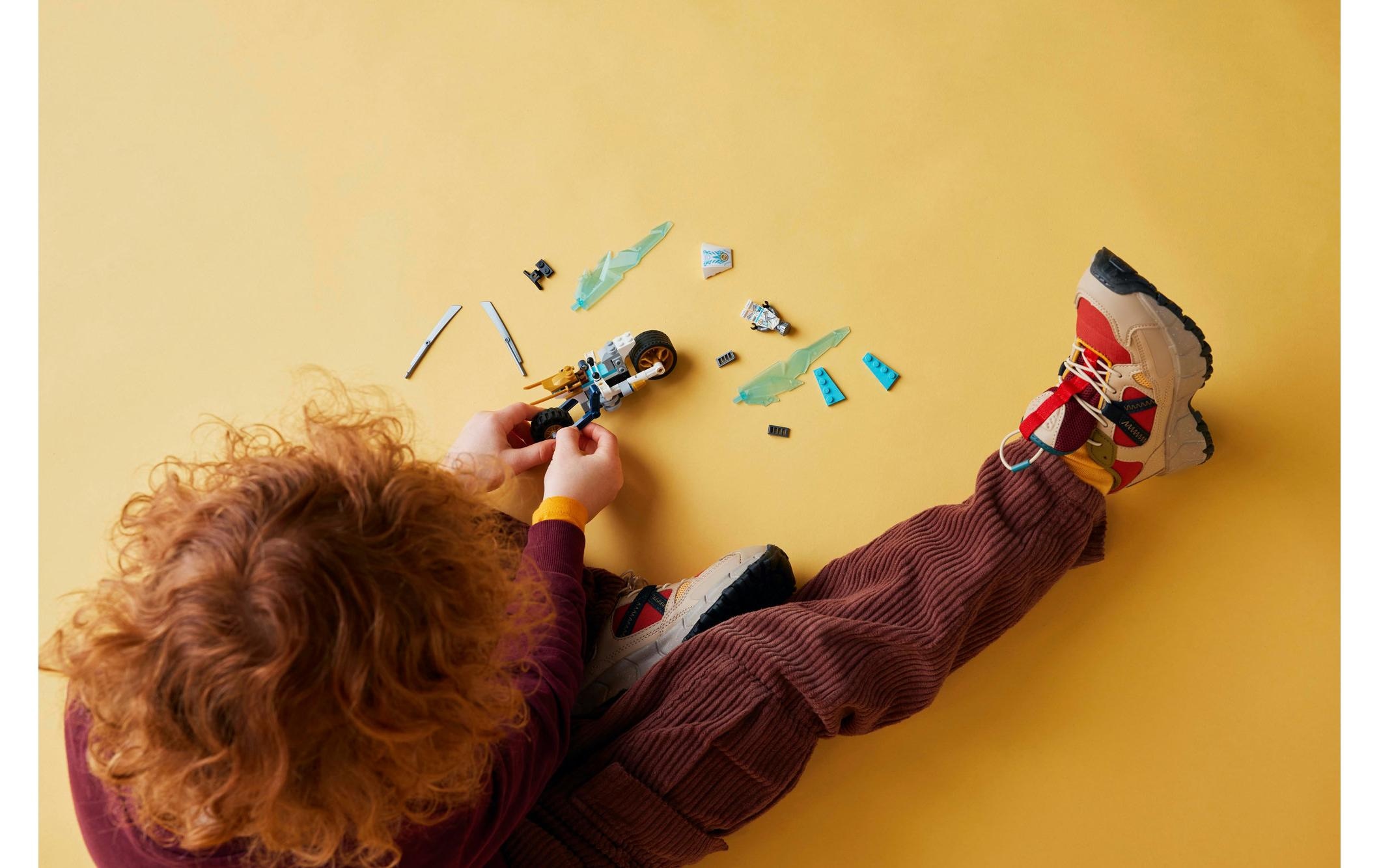 LEGO® Spielbausteine »Ninjago Zanes Eismotorrad 71816«