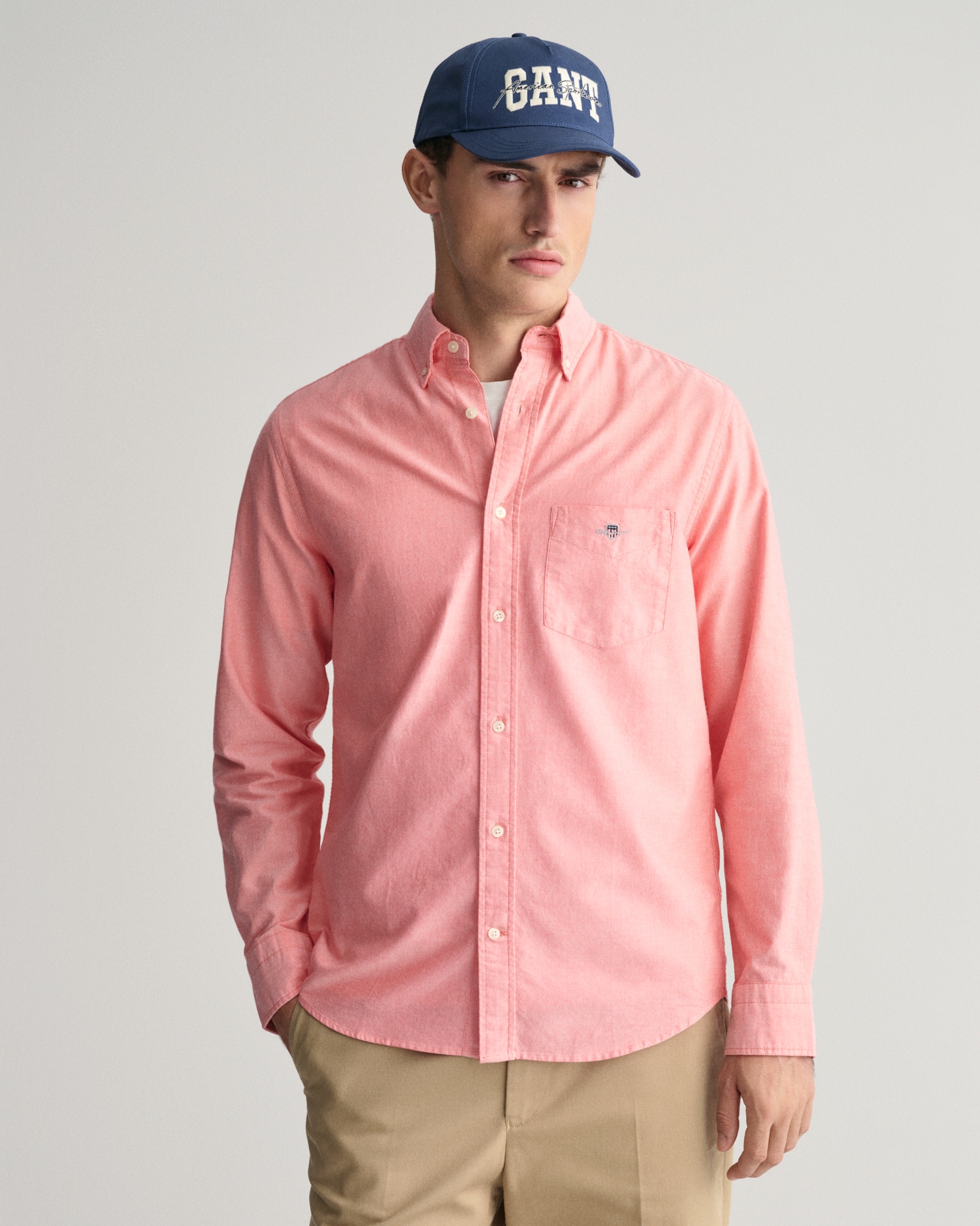 Gant Businesshemd »Regular Fit Oxford Hemd strukturiert langlebig dicker«, Oxford Hemd Regular Fit