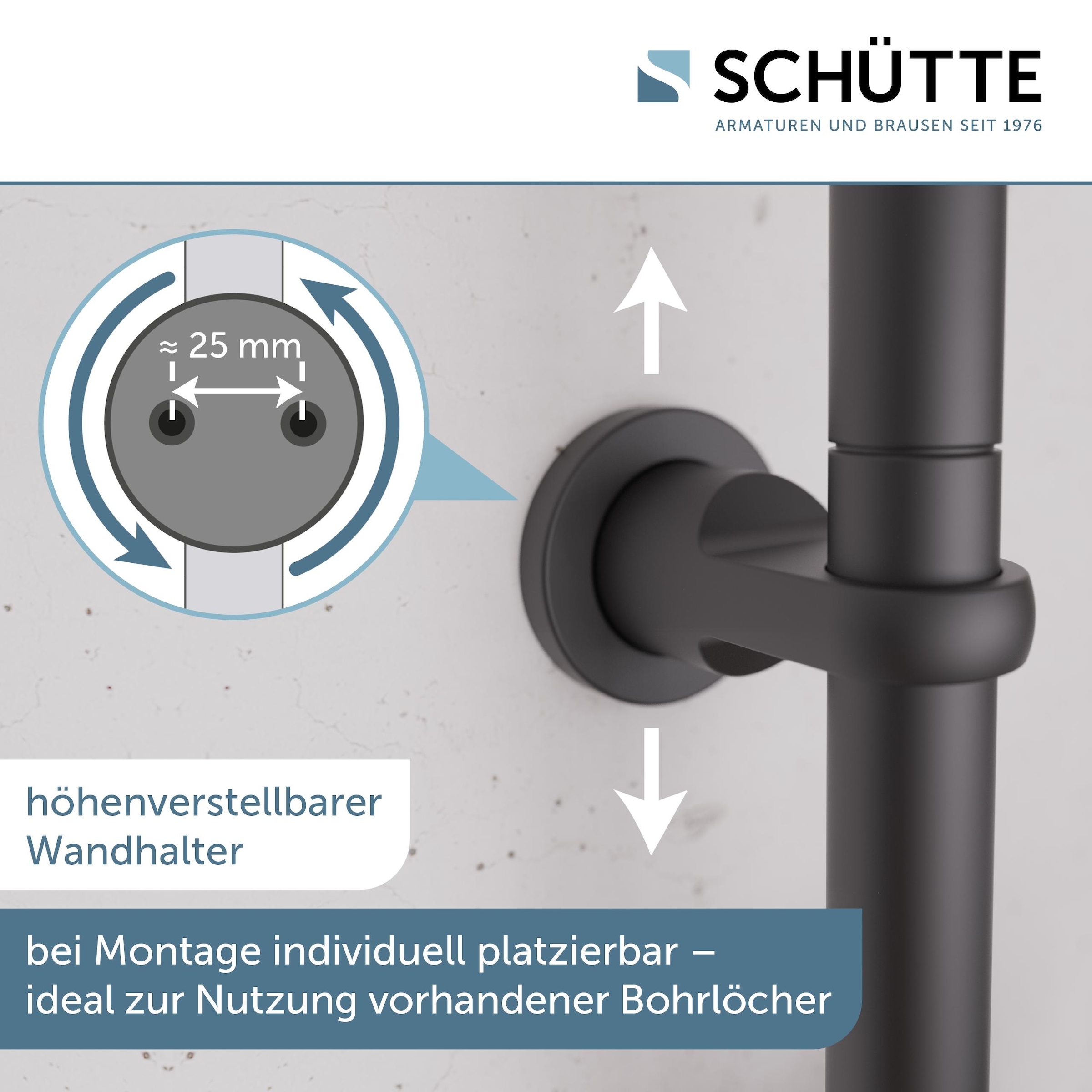 Schütte Garniture de douche »Mallorca« Duschsystem mit Kopfbrause und Handbrause