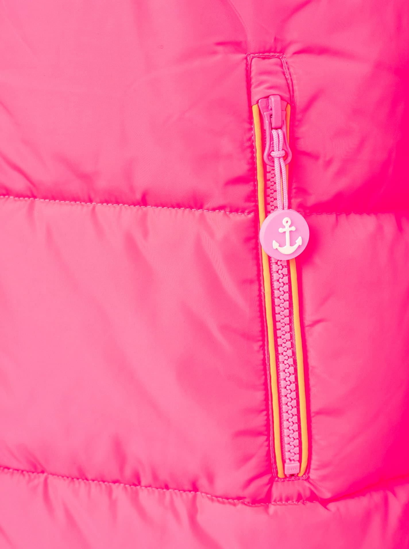 Zwillingsherz Steppmantel »"Anker Liebe"«, martimen Details, mit Kapuze und Taschen