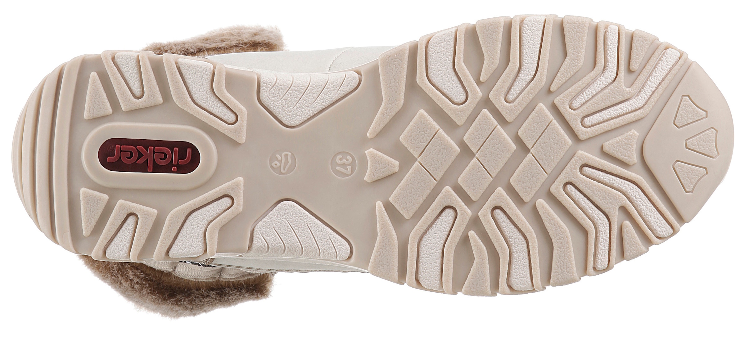 Rieker Winterboots, Winterstiefelette, TEX-Membran, mit Warmfutter, Fellimitatkragen