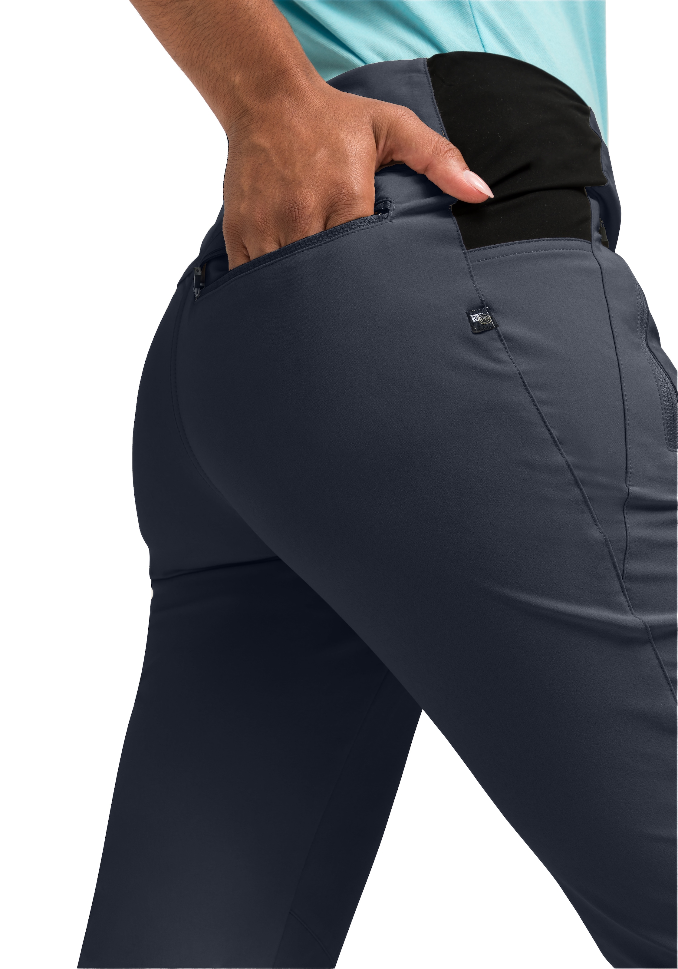 Maier Sports Outdoorhose »Latit Slim Vario W«, Damen Wanderhose, lange Outdoor-Hose, Trekkinghose slim