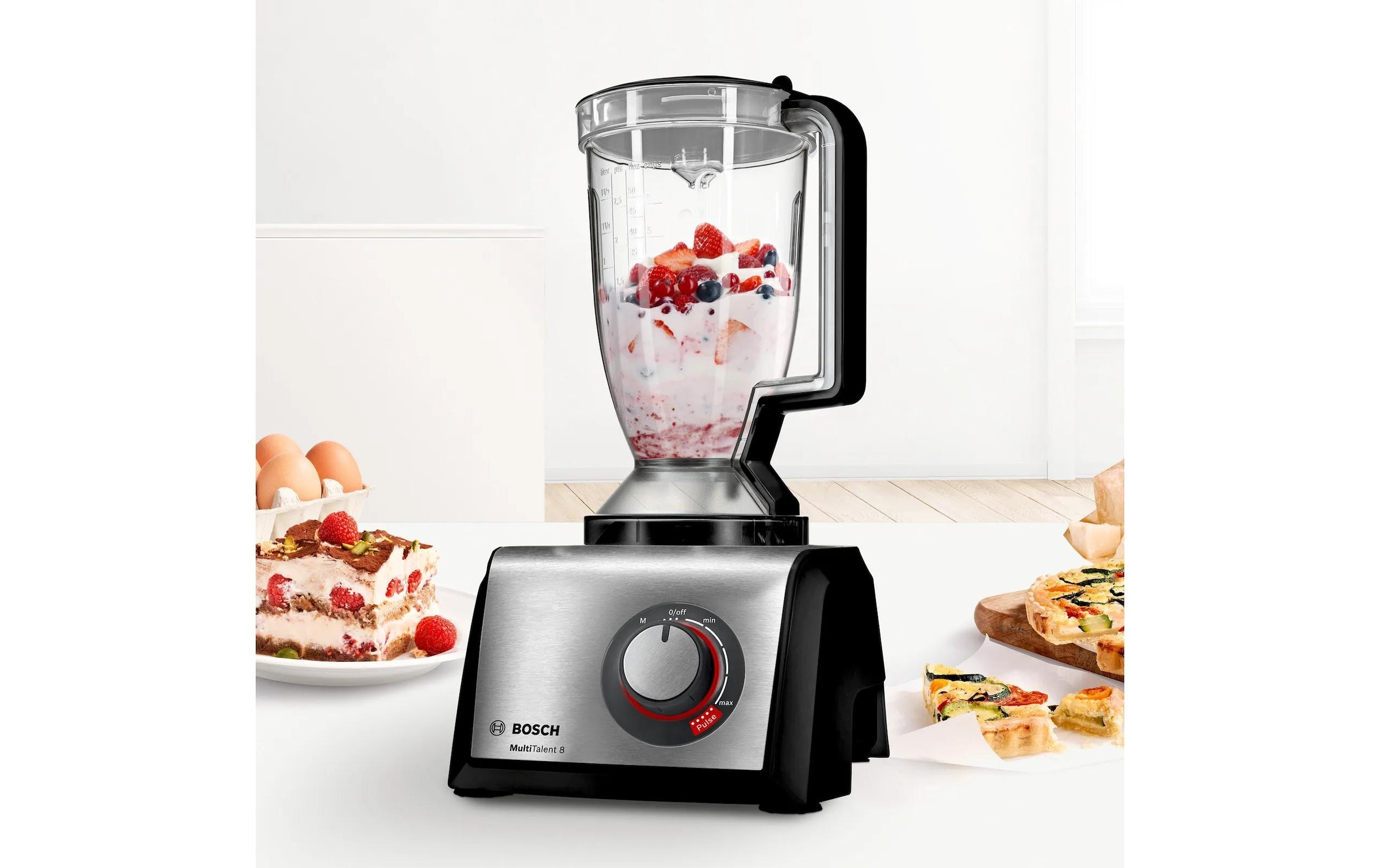 BOSCH Kompakt-Küchenmaschine »MultiTalent 8 MC812M865«