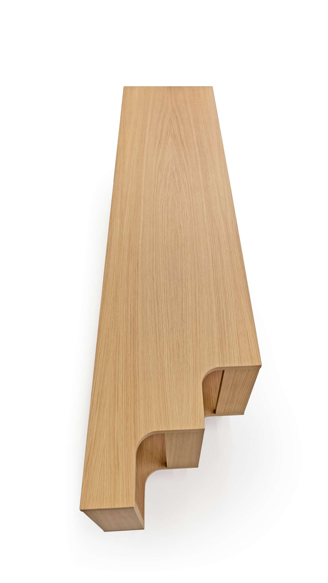 Woodman TV-Board »Shift«, mit Echtholzfurnier aus Eiche, Breite 189 cm, mit Push-to-Open, FSC®