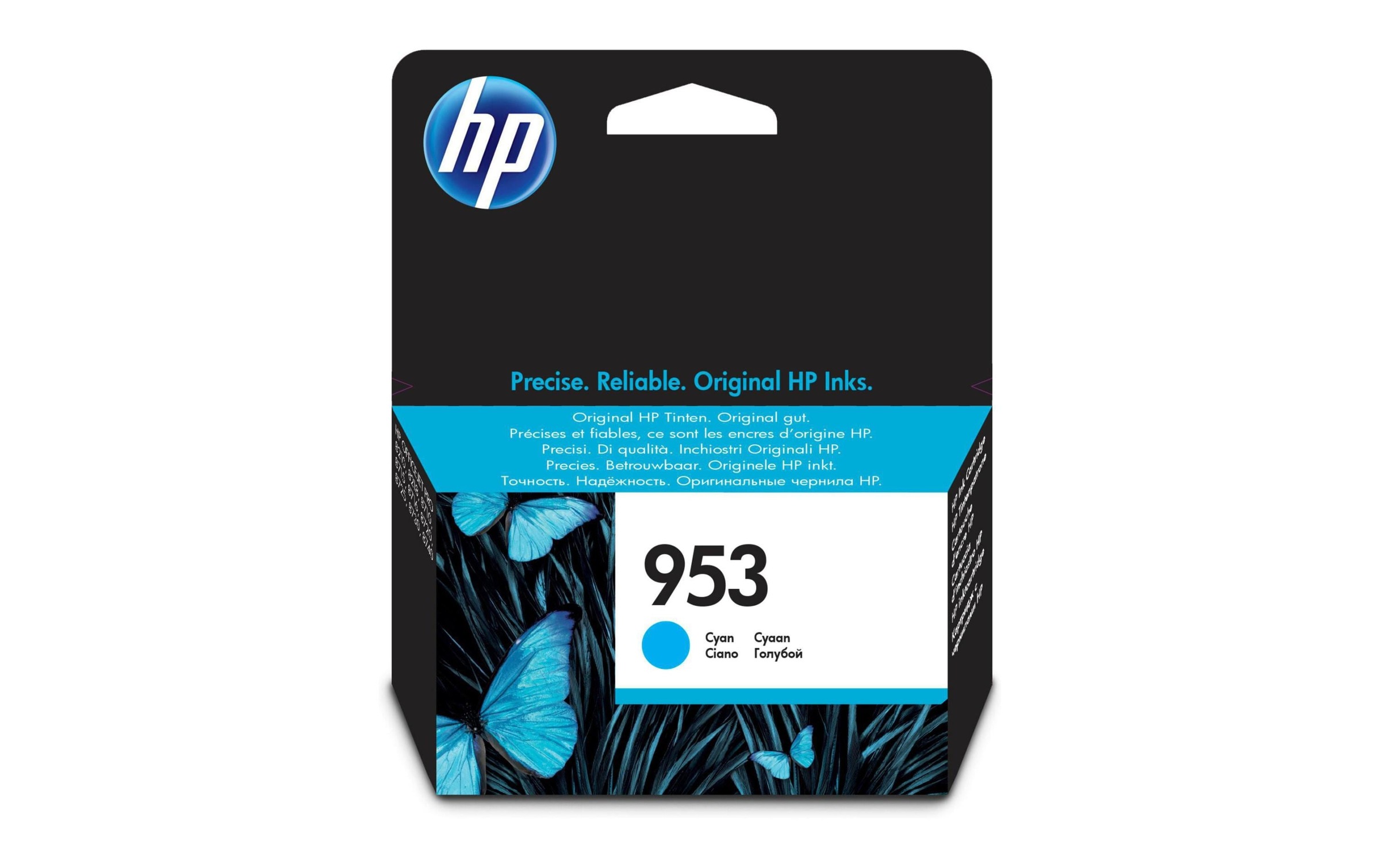 HP Tintenpatrone »Nr. 953 F6U12AE Cyan«, (1 St.)