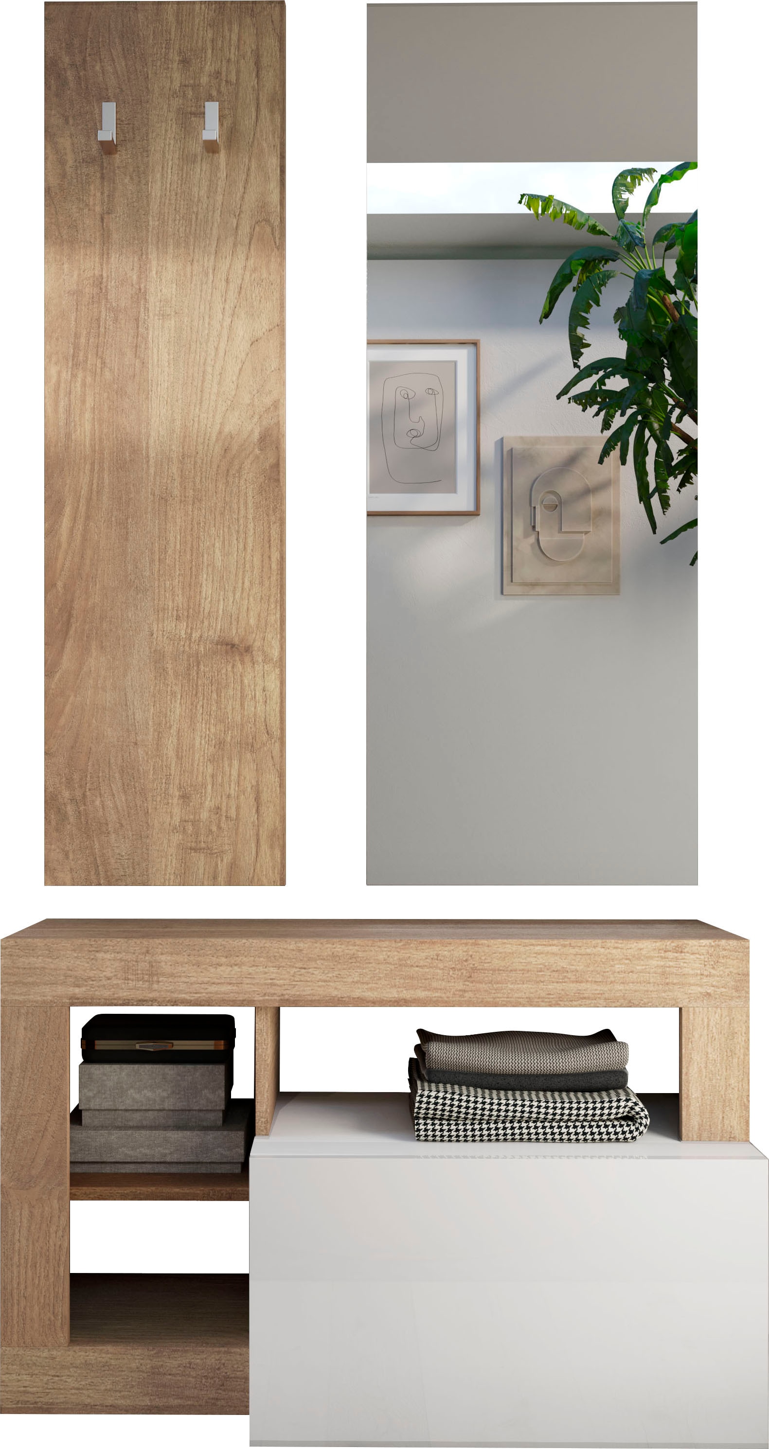 Home affaire Garderobenpaneel »Hamburg«