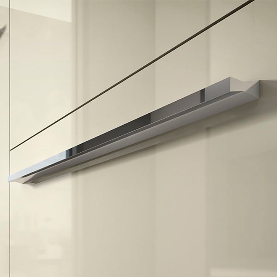 Places of Style Highboard »Piano Vitrine«, UV lackiert, Soft-Close Funktion