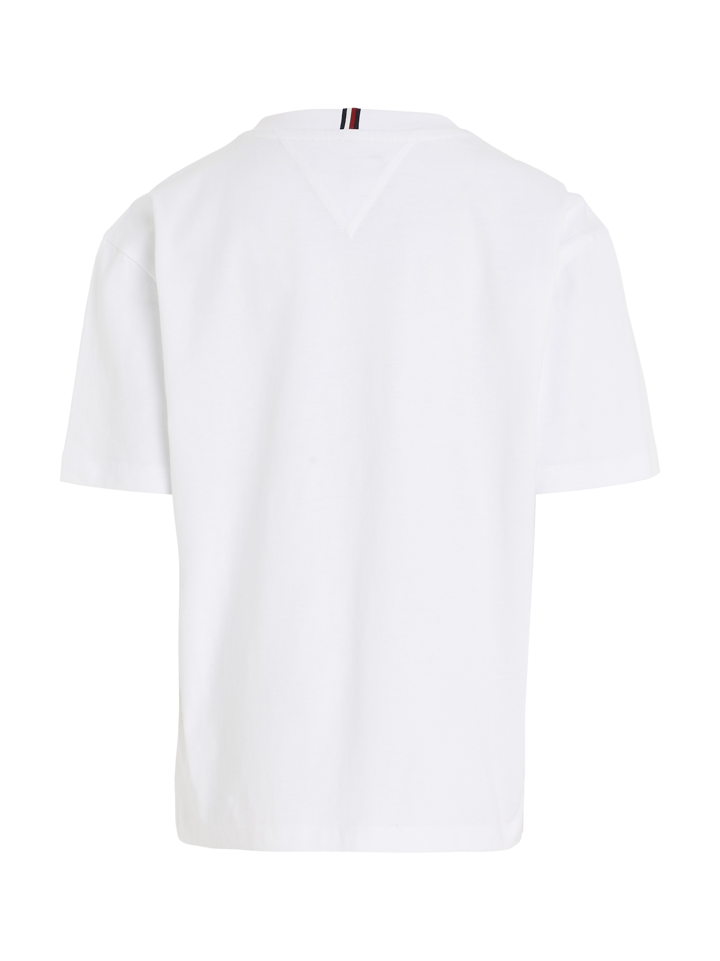 HILFIGER versandkostenfrei »TOMMY shoppen ohne Mindestbestellwert Hilfiger Trendige FLAG TEE« - T-Shirt Tommy