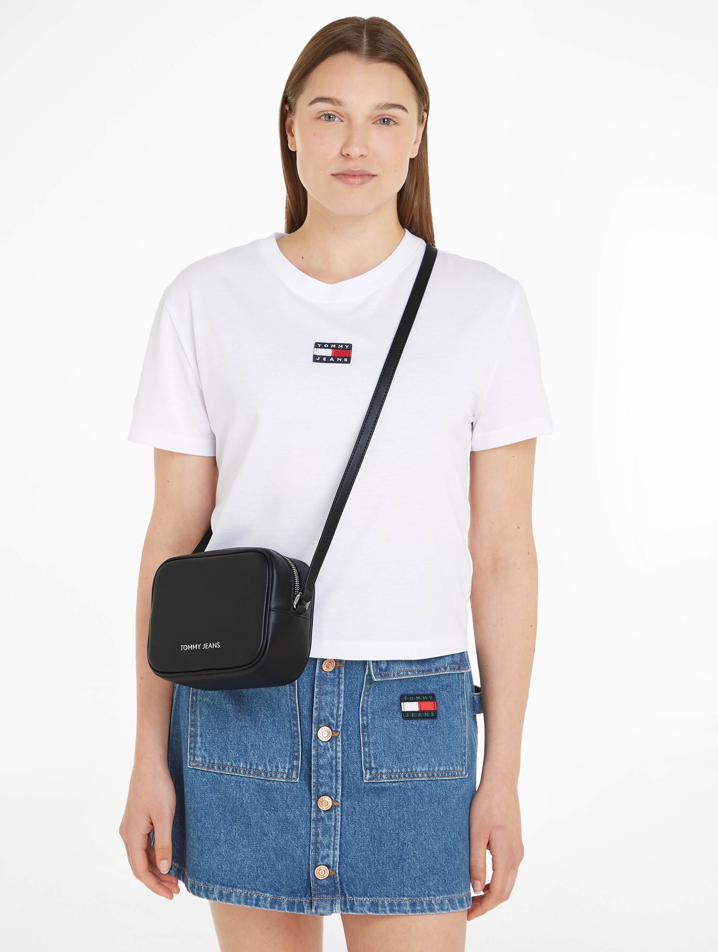 Tommy Jeans Mini Bag »TJW ESS MUST CAMERA BAG«, Handtasche Damen Tasche Damen Schultertasche