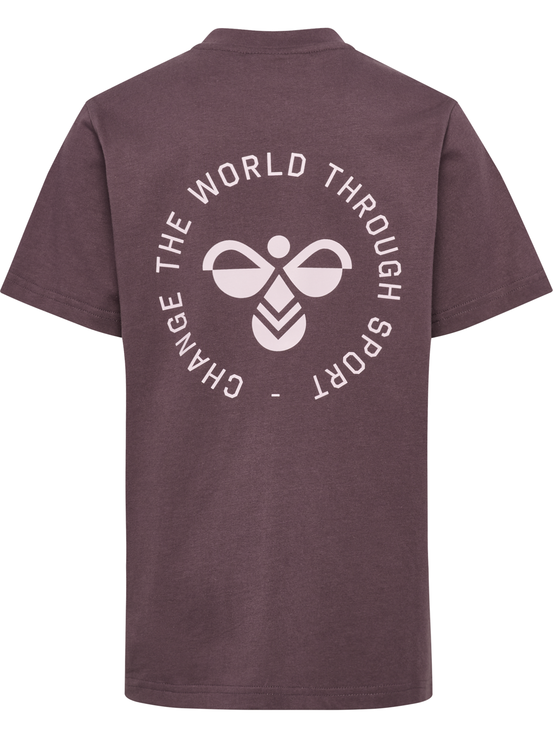 hummel T-Shirt »HMLJR REG GRAPHIC T-SHIRT S/S« normale Passform, für Kinder und Jugendliche, aus Baumwolle