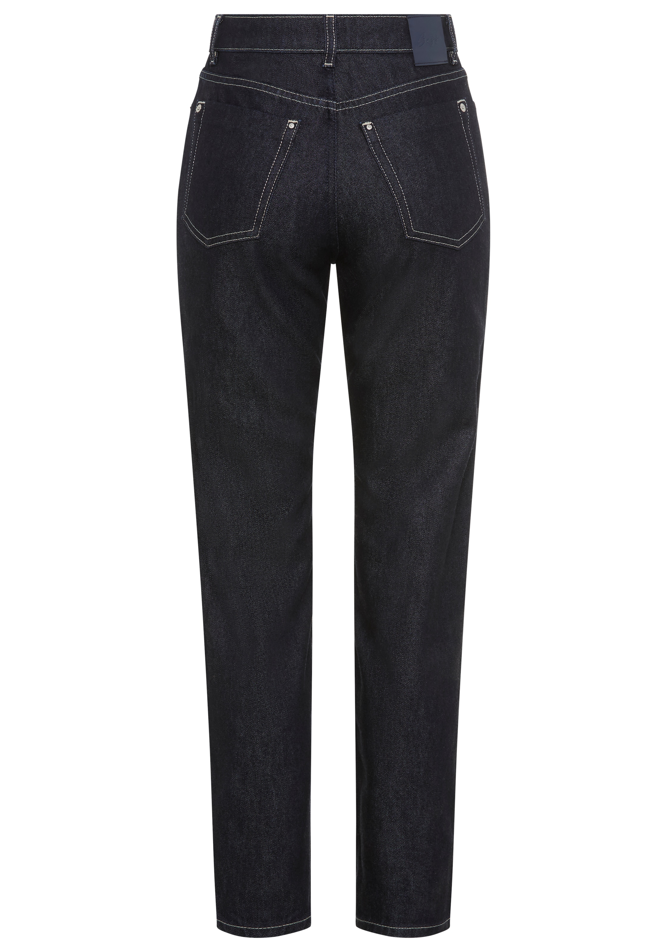 BOSS ORANGE High-waist-Jeans »ADA SLIM HR 1.0 Premium Damenmode« mit kleinen Schlitzen am Saum