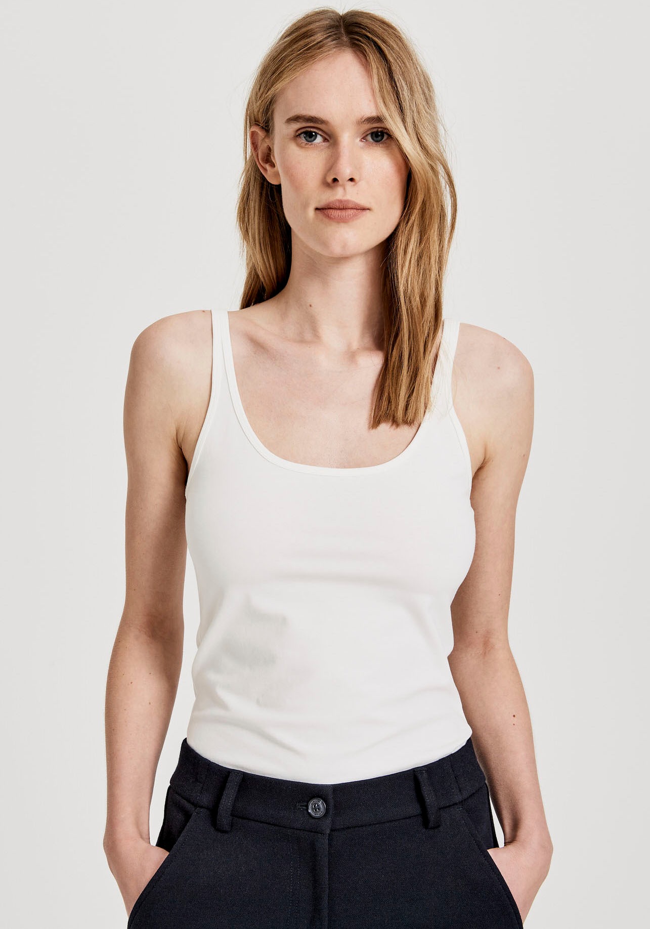 Image of OPUS Tanktop »Ina«, mit schmalen Trägern bei Ackermann Versand Schweiz