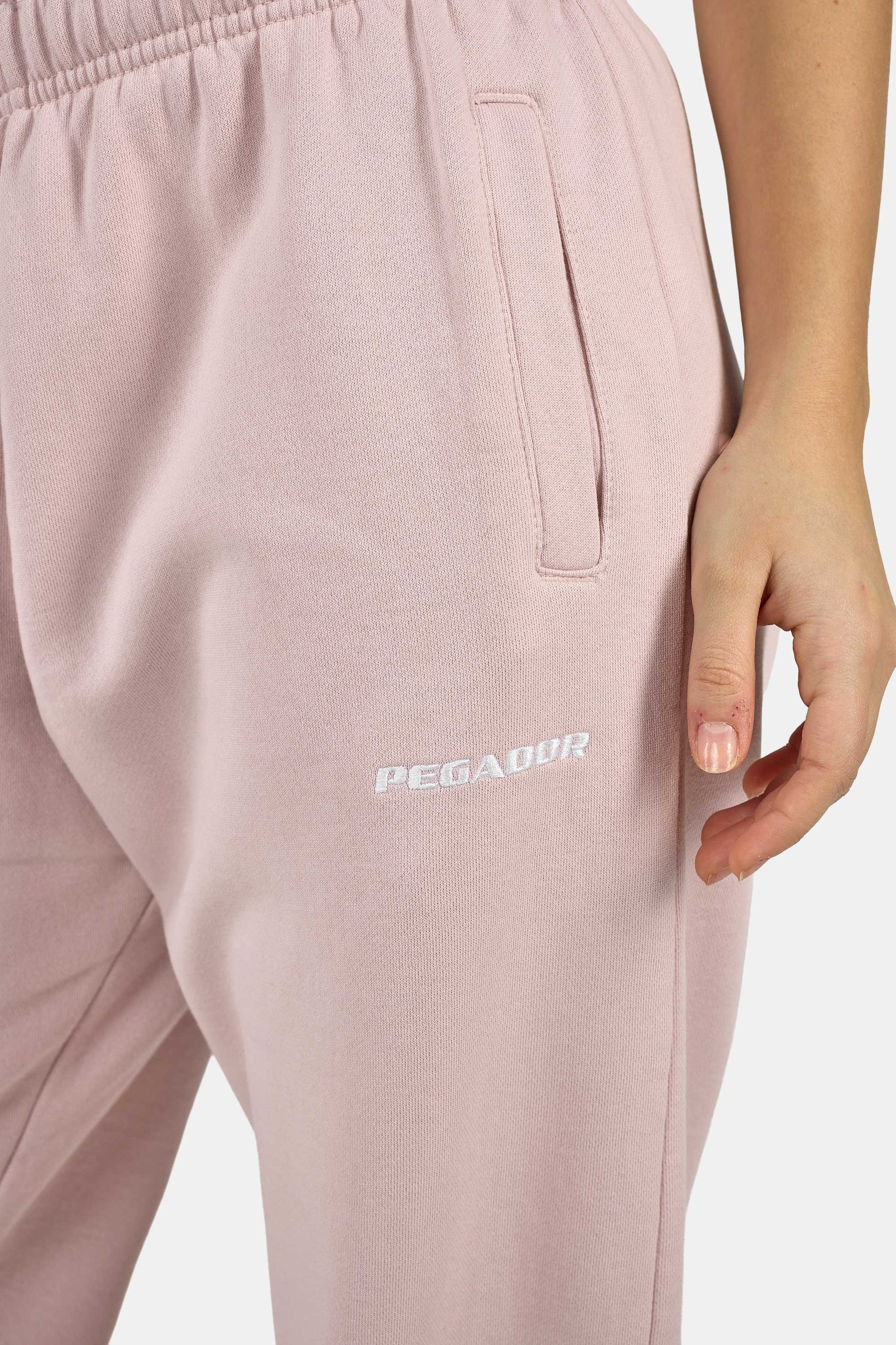 PEGADOR Pantalon sweat »Villa High Waisted Sweat Pants«  mélange coton, coupe régulière