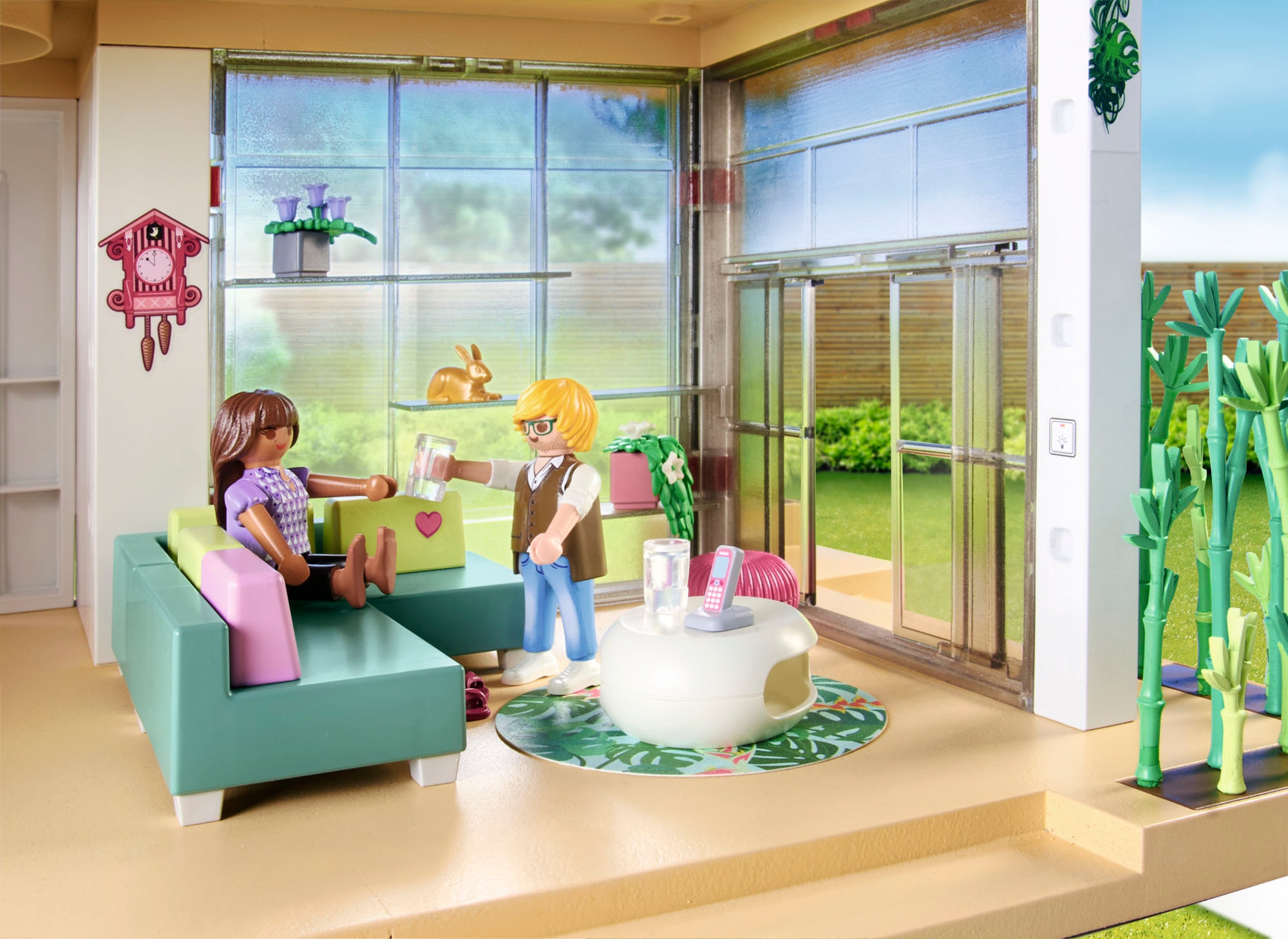 Playmobil® Jeu de construction »Wohnhaus mit Wintergarten (71607), myLife« Made in Germany