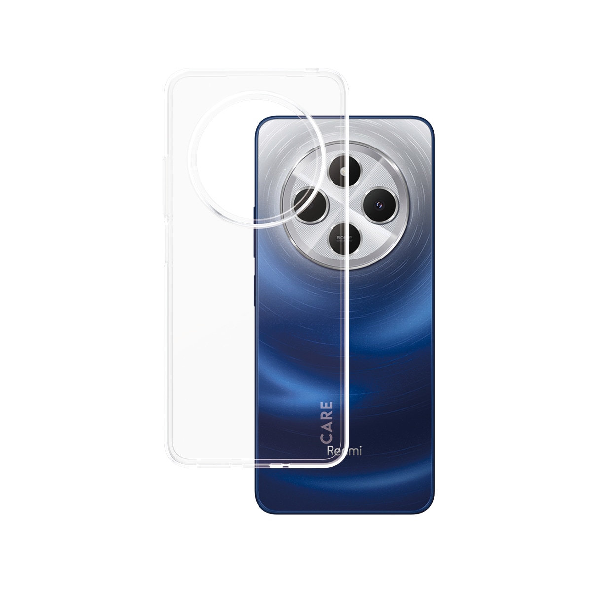 CARE by PanzerGlass Handyhülle »Slim X-Ray Case für Xiaomi Redmi 14C«, Backcover, Schutzhülle, Handyschutzhülle, Case, Schutzcase, stossfest
