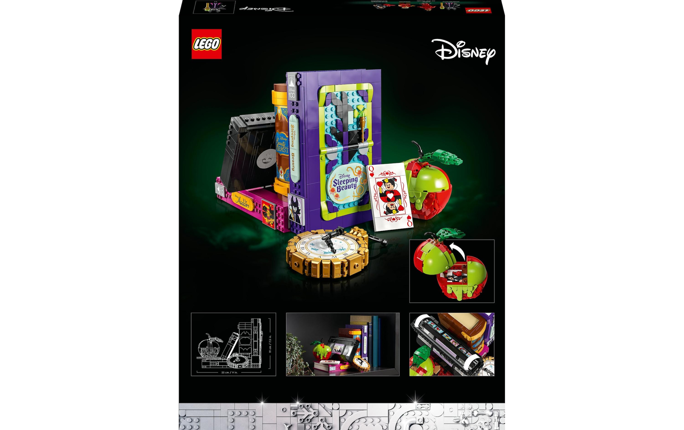 LEGO® Spielbausteine »Disney Zeichen der Bösewichte 43227«