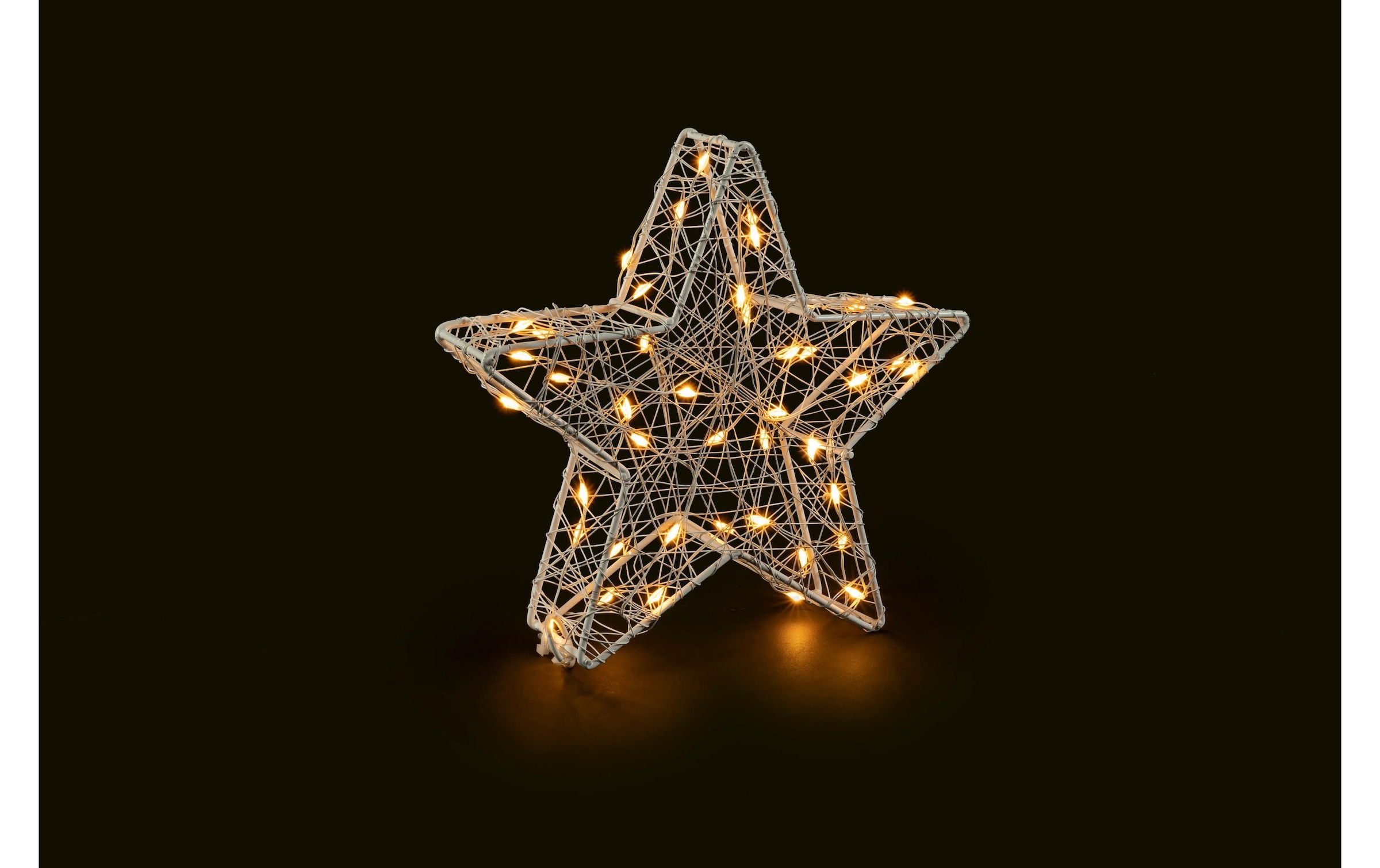 STT Lumière décorative LED »Tischdeko 3D Star Bianco S, 20«