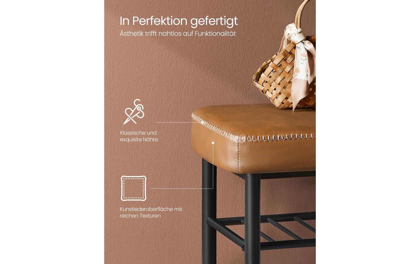 VASAGLE Schuhstapler »Ekho 80 x 50 cm Braun«
