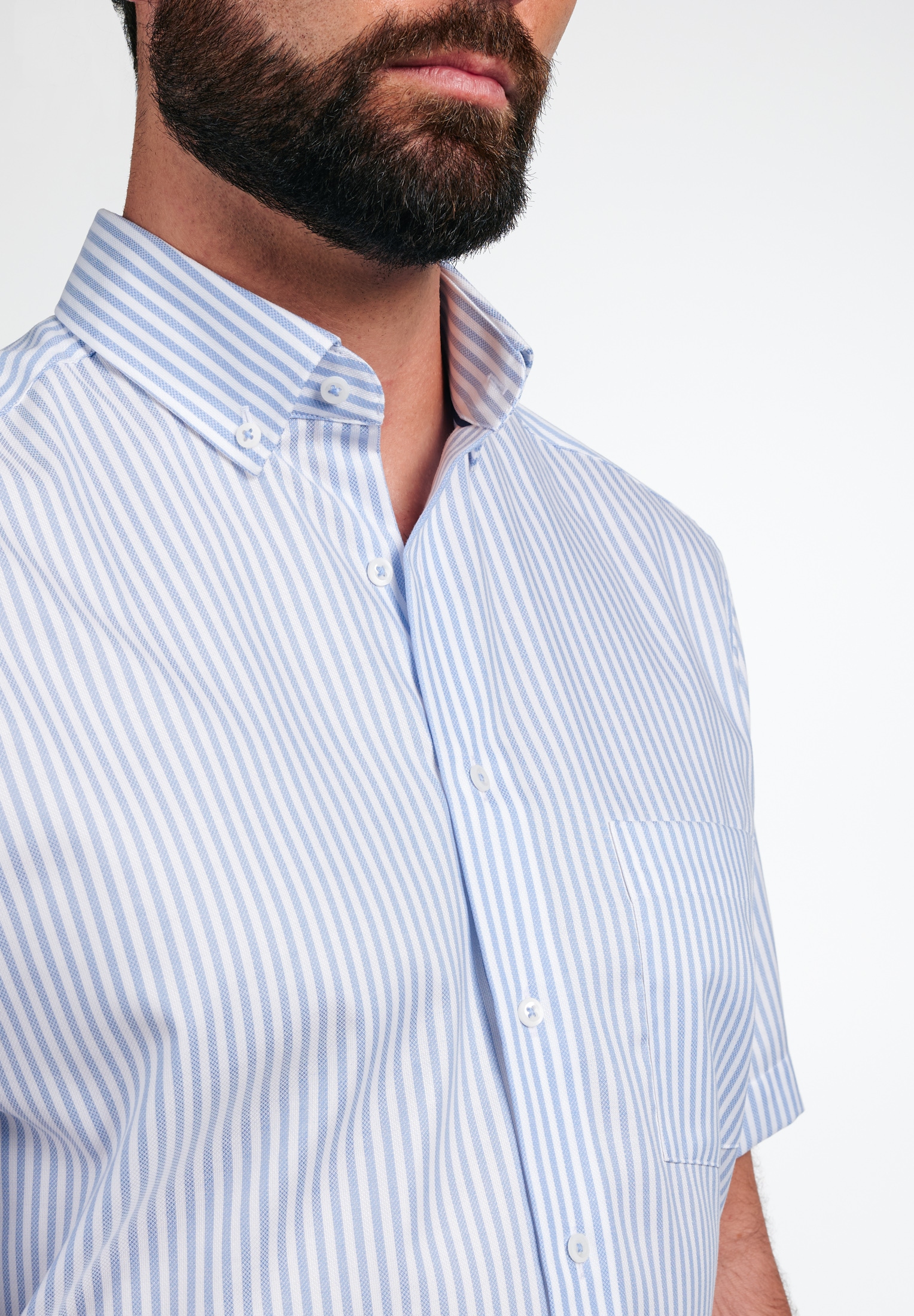 Eterna Chemise à manches courtes »MODERN FIT« NON IRON (bügelfrei)