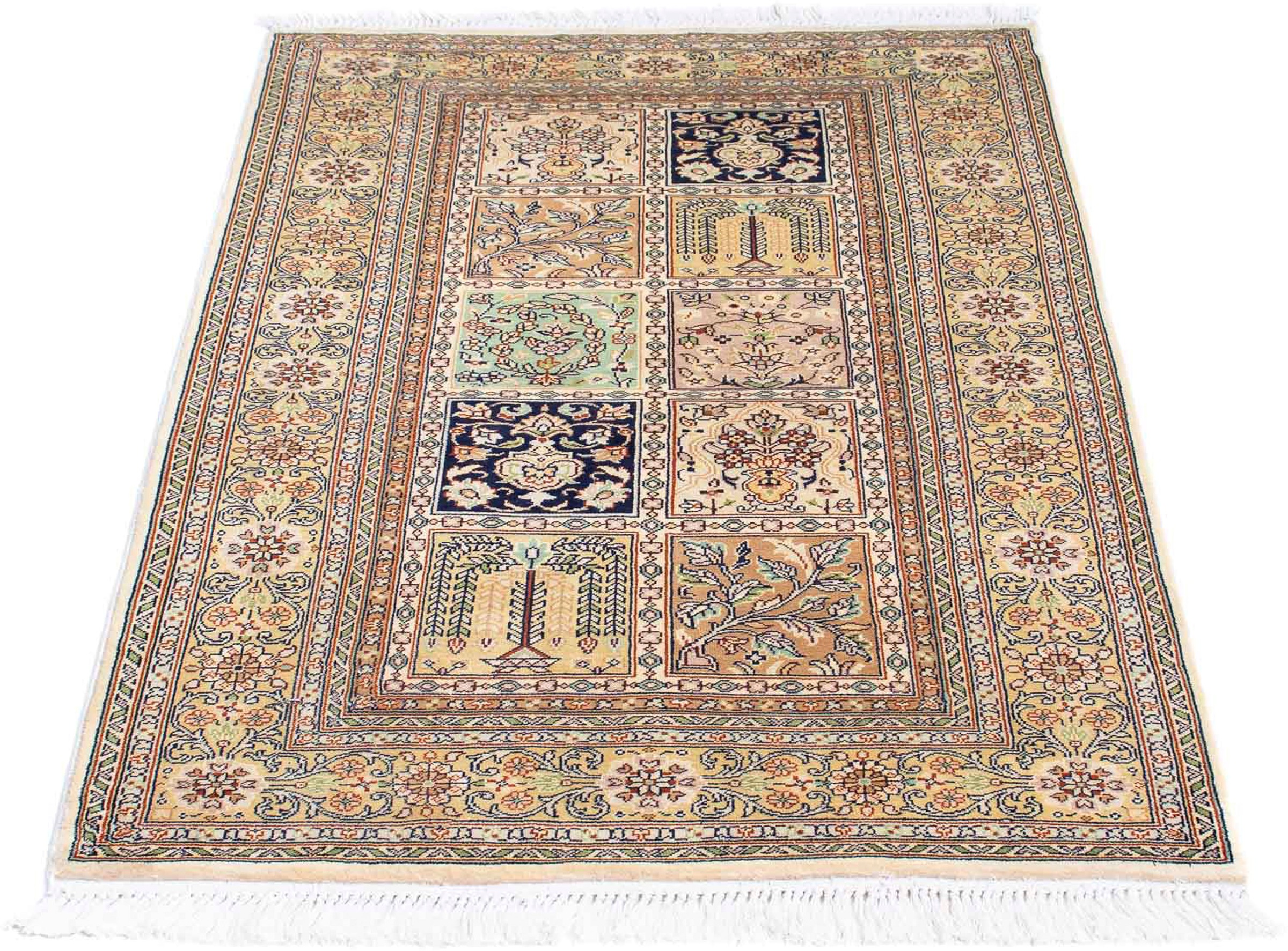 Image of morgenland Orientteppich »Perser - Classic - 121 x 77 cm - mehrfarbig«, rechteckig, 10 mm Höhe, Wohnzimmer, Handgeknüpft, Einzelstück mit Zertifikat bei Ackermann Versand Schweiz