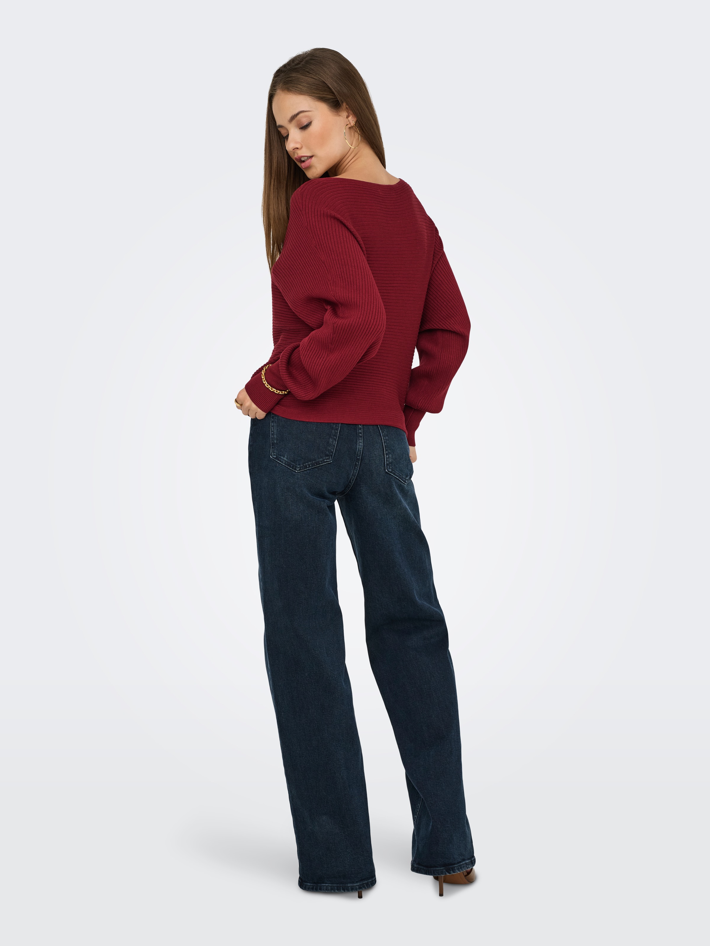 ONLY Strickpullover »ONLADALINE L/S SHORT PULLO KNT NOOS«