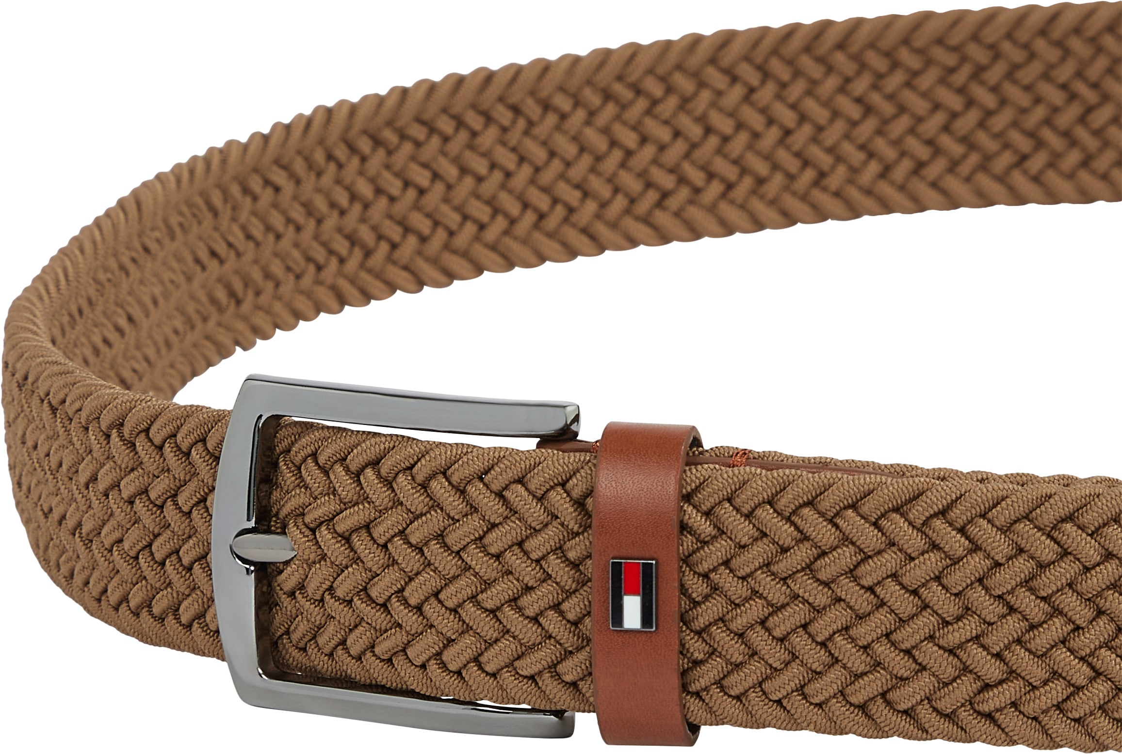 Tommy Hilfiger Flechtgürtel »DENTON ELASTIC«, Grössenverstellbar