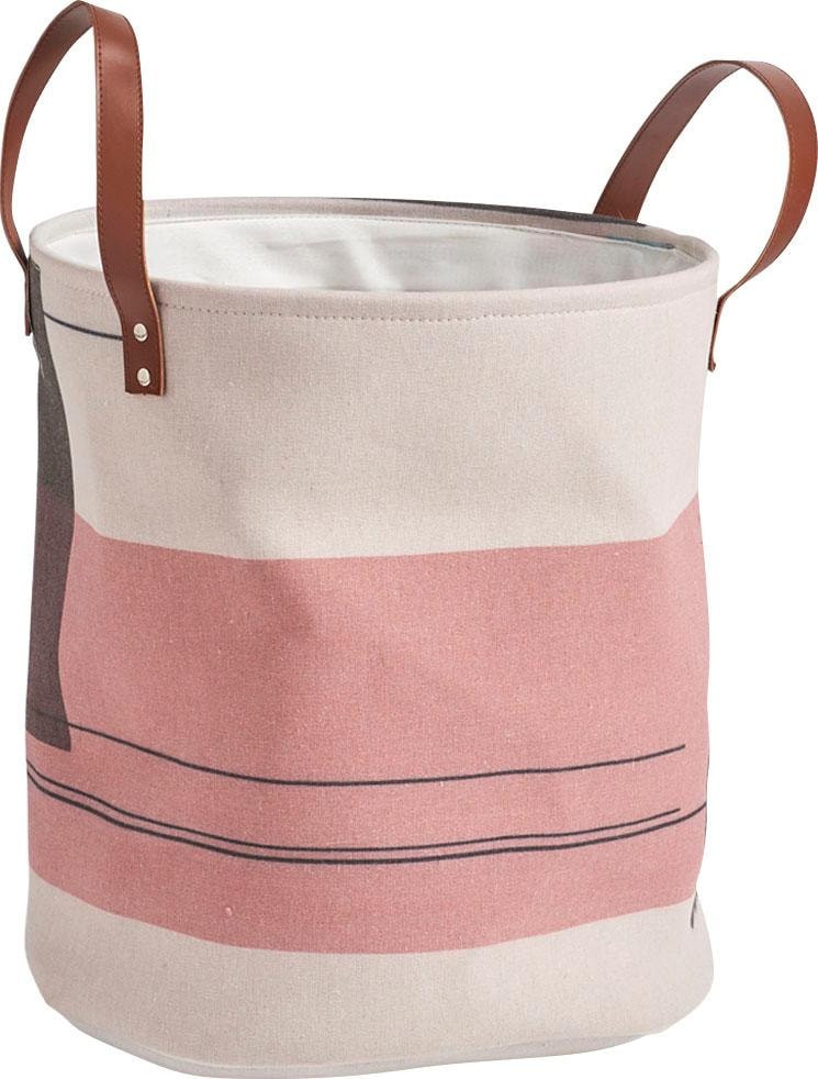 Zeller Present Aufbewahrungskorb »Modern« aus hochwertiger Leine hergestellt