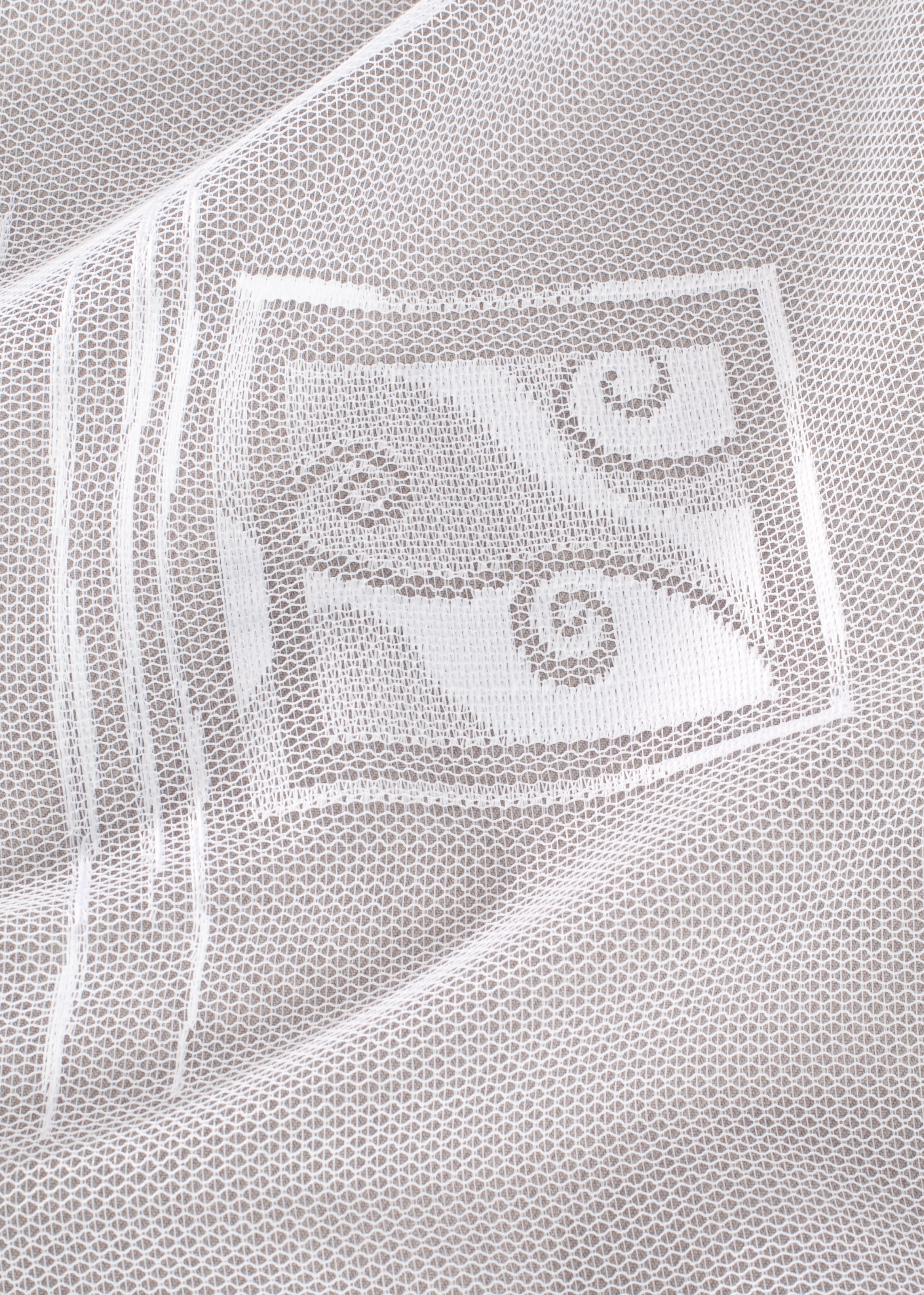 Weckbrodt Gardine »Alexa«, (1 St.), Jacquard, strukturiert,halbtransparent, Allover,Motiv, nach Mass, Store