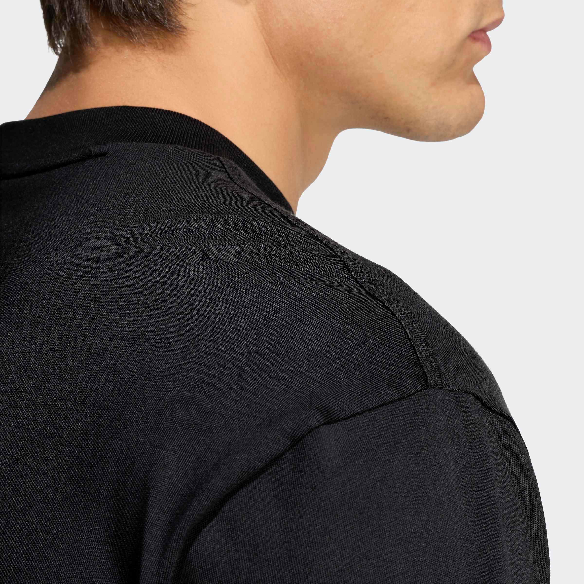 adidas Performance T-shirt de course »RCC TEE M« pour adultes, sans fermeture, en coton, col rond