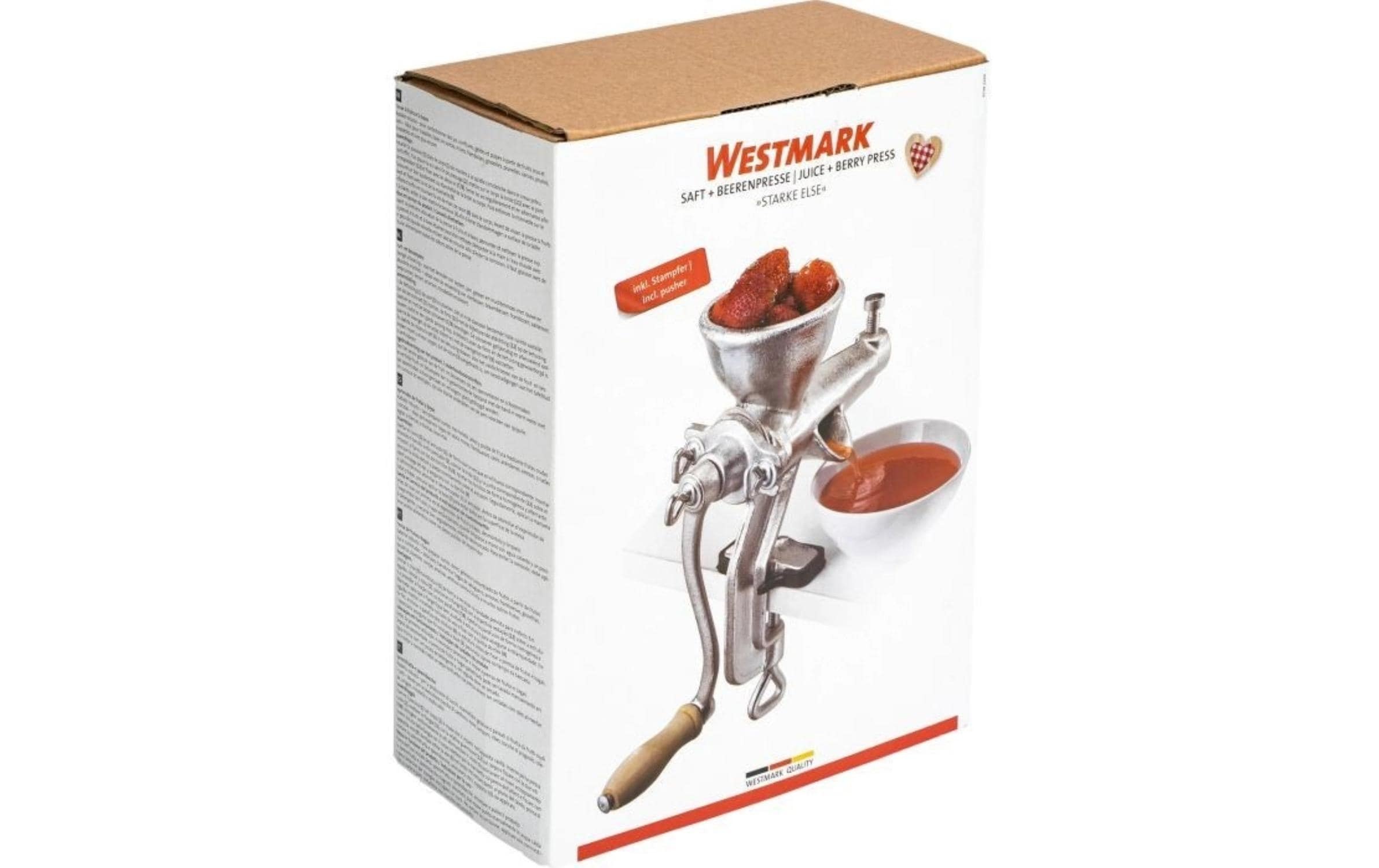 WESTMARK Centrifugeuse »Saft- und Beerenpresse Starke Else, 29 x 10,5 x 43 cm«