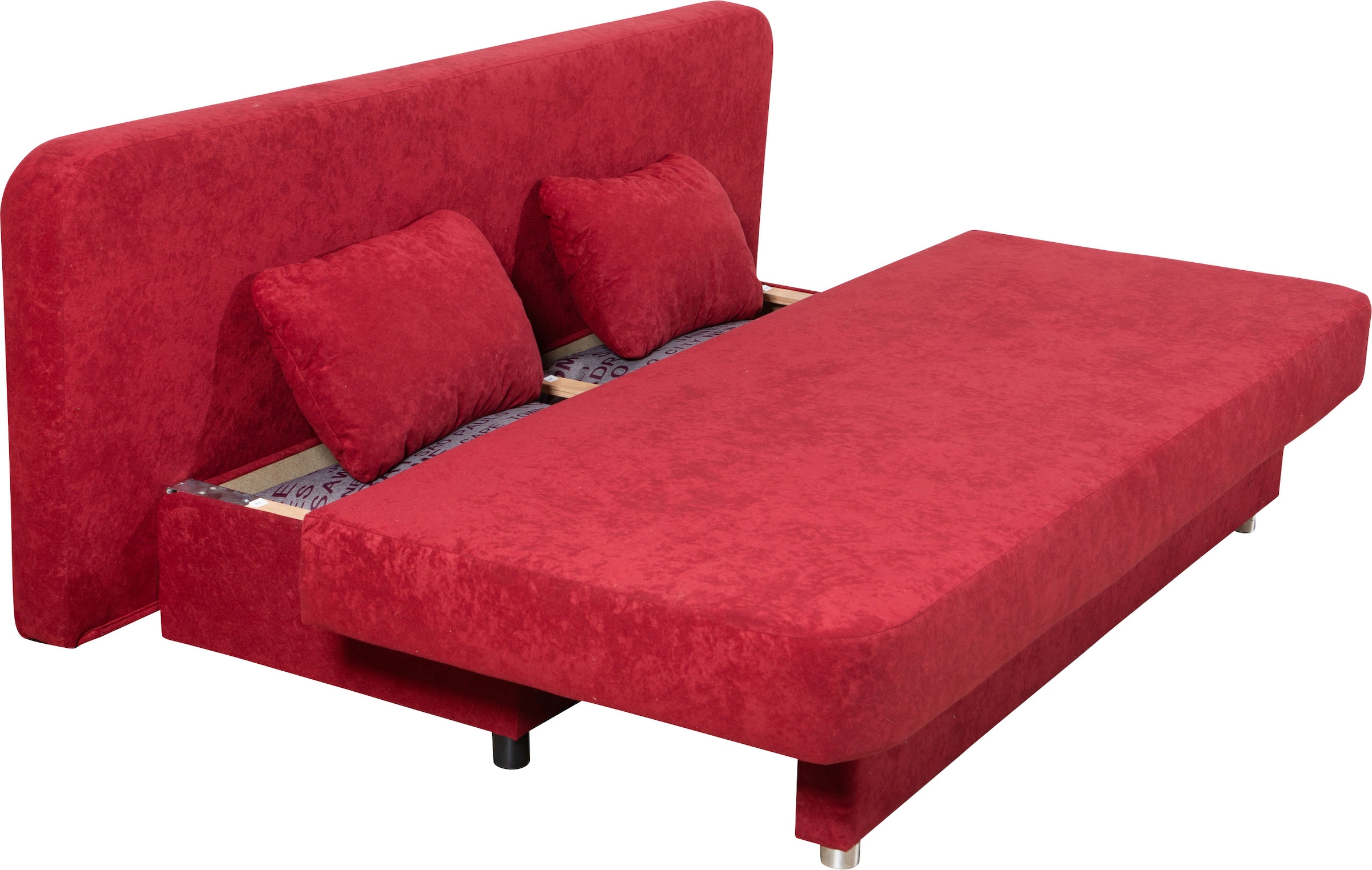 COLLECTION AB Schlafsofa »Ulla inkl. Bettfunktion und Bettkasten« Schlafsofa,Bettfunktion,Bettkasten,inkl. Rückenkissen,Armlehnekissen