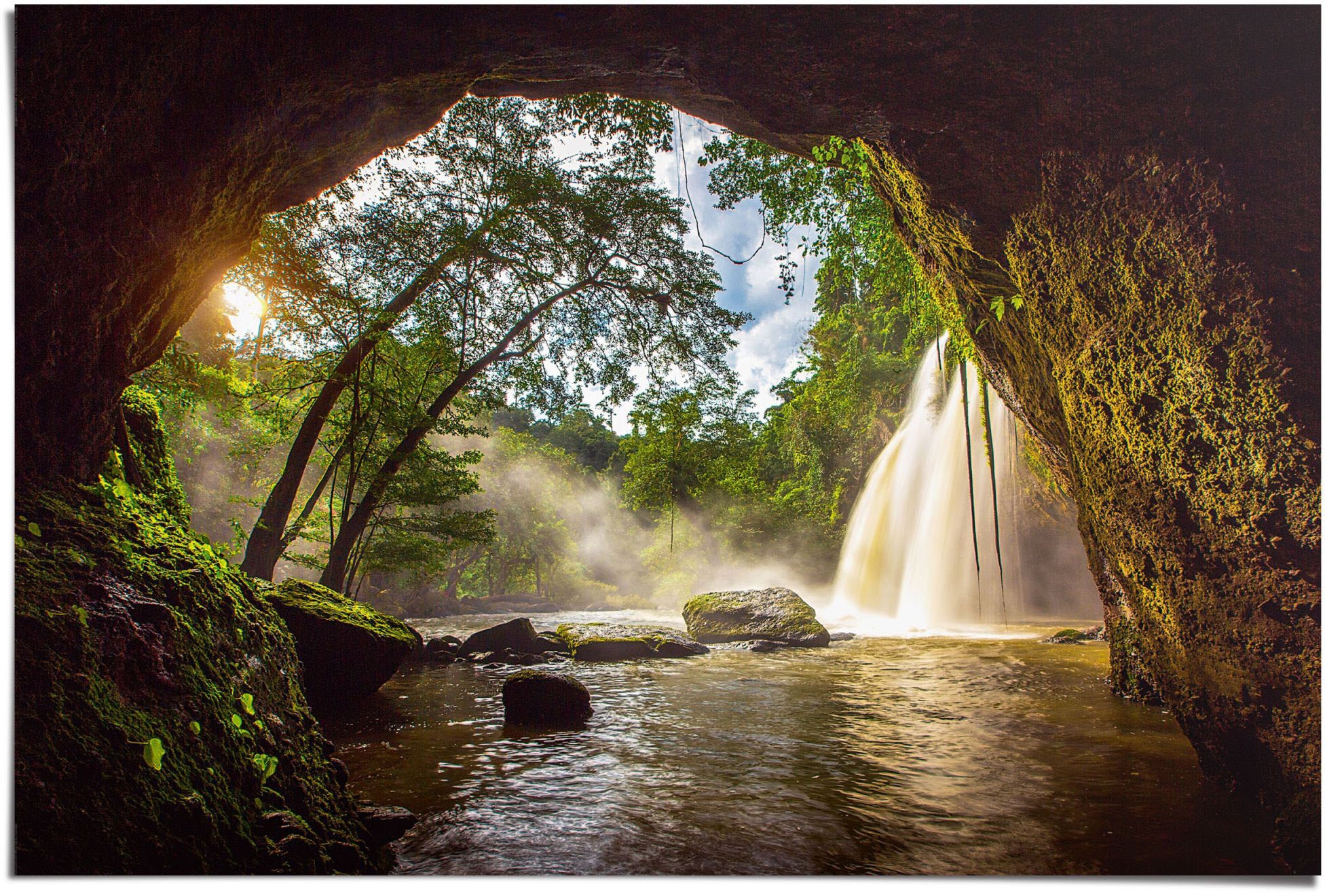 Image of Reinders Poster "Natur Grotte" 1 Stk. tlg.