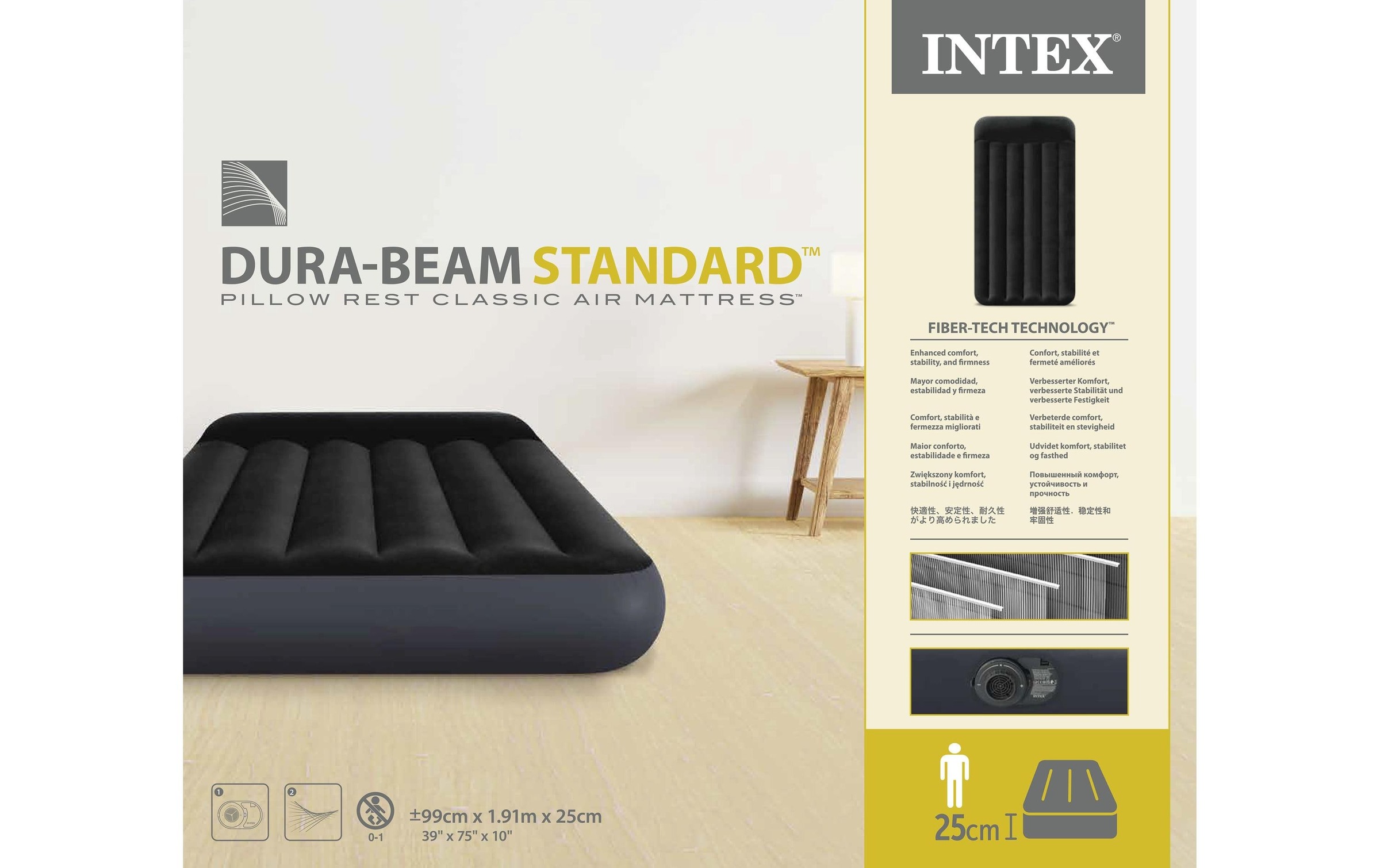 Intex Luftmatratze »DuraBeam Standard Pillow Rest Classic«