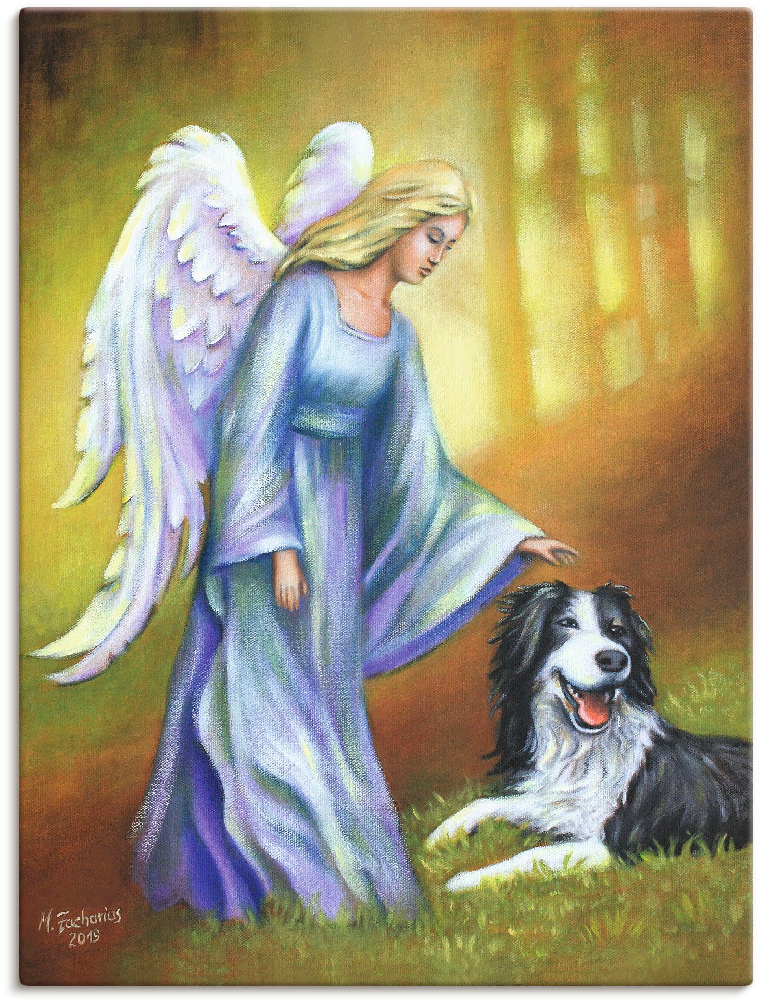 Image of Artland Wandbild »Mein Freund es ist Zeit«, Spirituelle Bilder, (1 St.), in vielen Grössen & Produktarten - Alubild / Outdoorbild für den Aussenbereich, Leinwandbild, Poster, Wandaufkleber / Wandtattoo auch für Badezimmer geeignet bei Ackermann Versand Sc