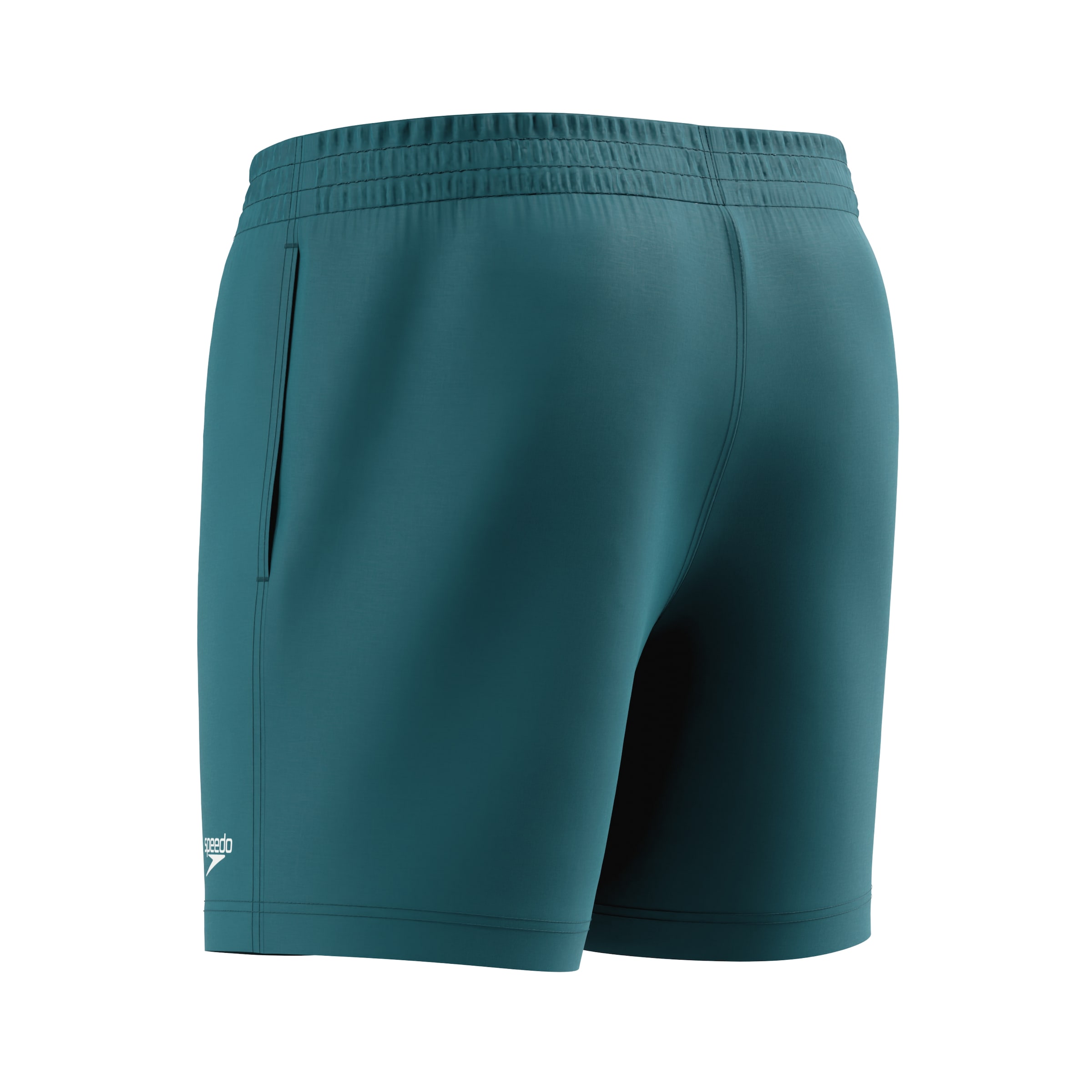 Speedo Short de bain »ESSENTIALS WATERSHORT 16" DKGRN« avec drainage des poches latérales, à séchage rapide, en nylon