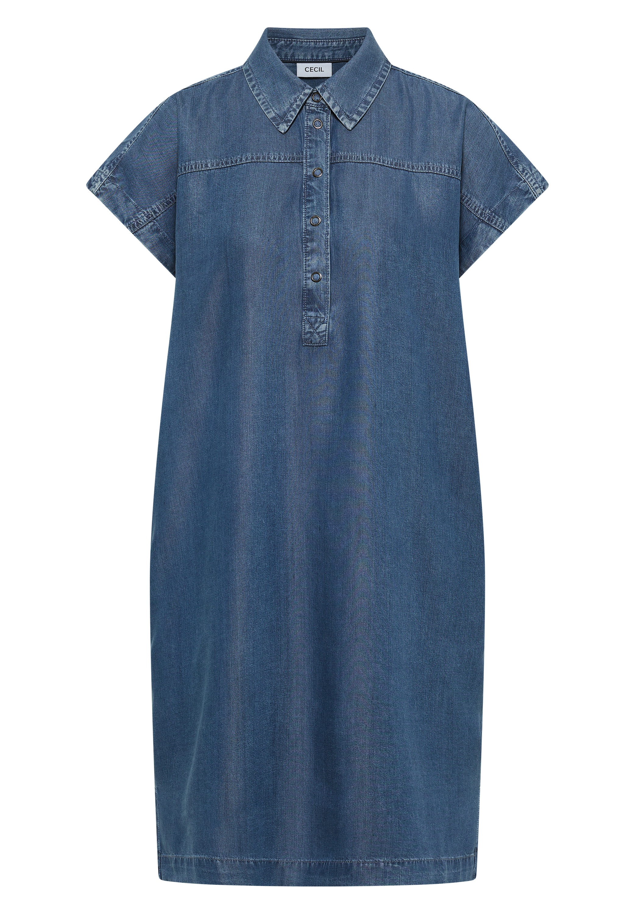 Cecil Robe en jean Poches pour les mains robe d'été longueur genoux style denim