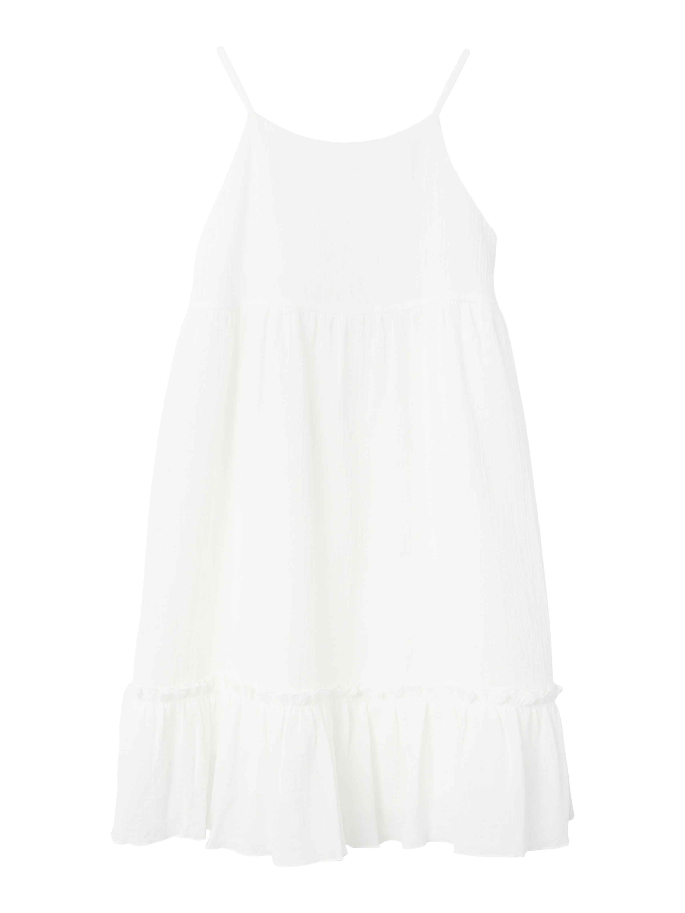 Image of Name It Minikleid "NKFFIMIA SL DRESS NOOS" Baumwolle Musselin, regular fit