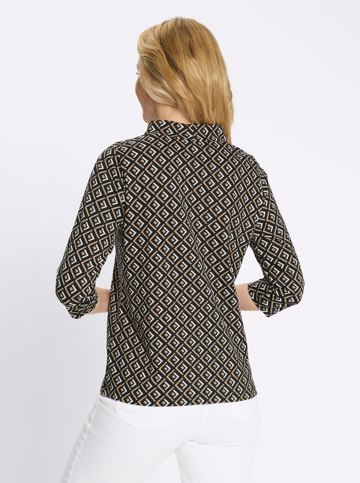 Classic Basics Stehkragenshirt »Druck-Shirt« 1 tlg.